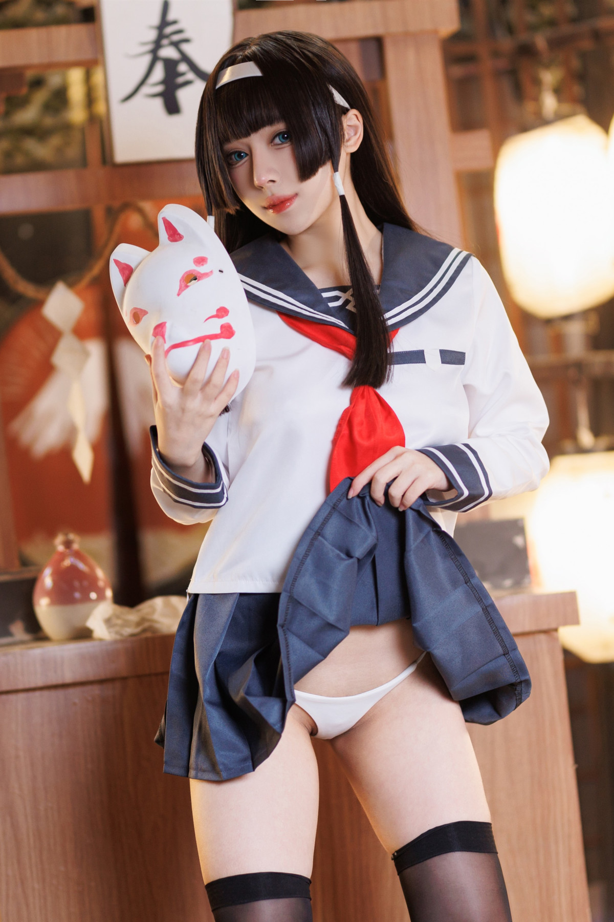 Cosplay-胡桃猫Kurumineko-美少女万华镜-理与迷宫的少女-Set02-08-13