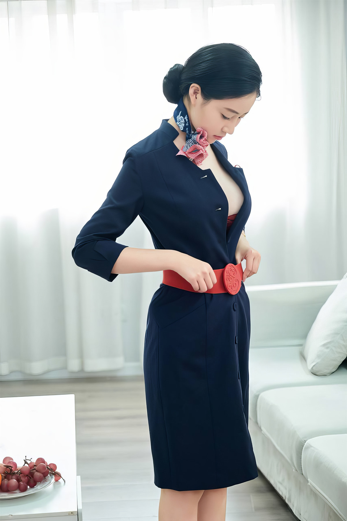 年年Nnian-空姐-038-炽天使-Set01-08-19