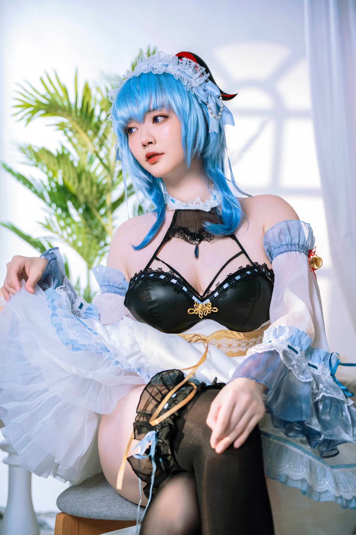 Cosplay-Ying-Tze-甘雨-Ganyu-Maid-12-15