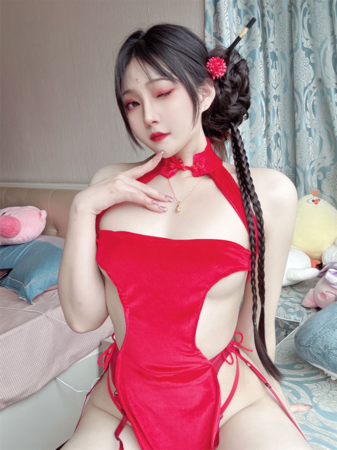 Natsuko夏夏子-龙年新春自拍-45P-154MB-03-14