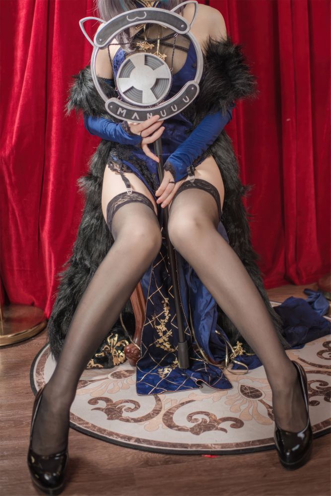 coser衣衣---碧蓝航线-柴郡旗袍-07-16