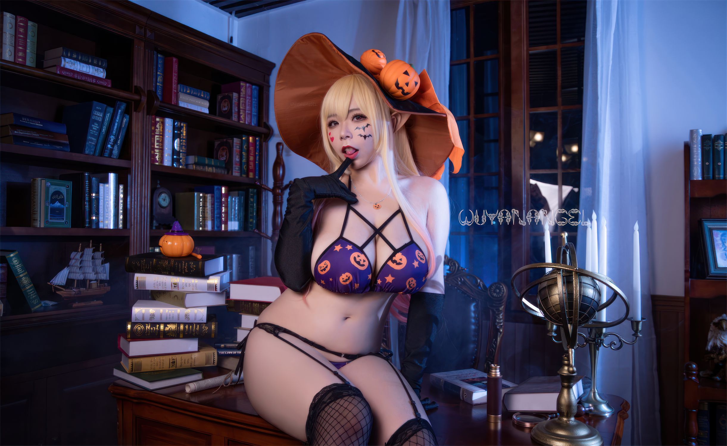 无颜小天使wy---喜多川海梦万圣节46P-414MB-04-25