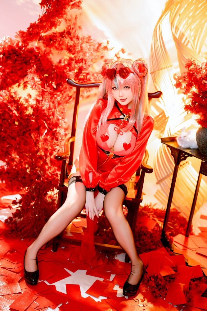 星之迟迟-2024年01月计划C-碧蓝航线-布莱默顿-新年旗袍ver-84P1V-319GB-03-19