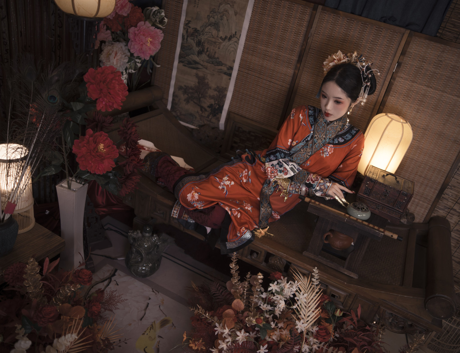 Cosplay-钛合金大粑粑-满清服饰-04-08