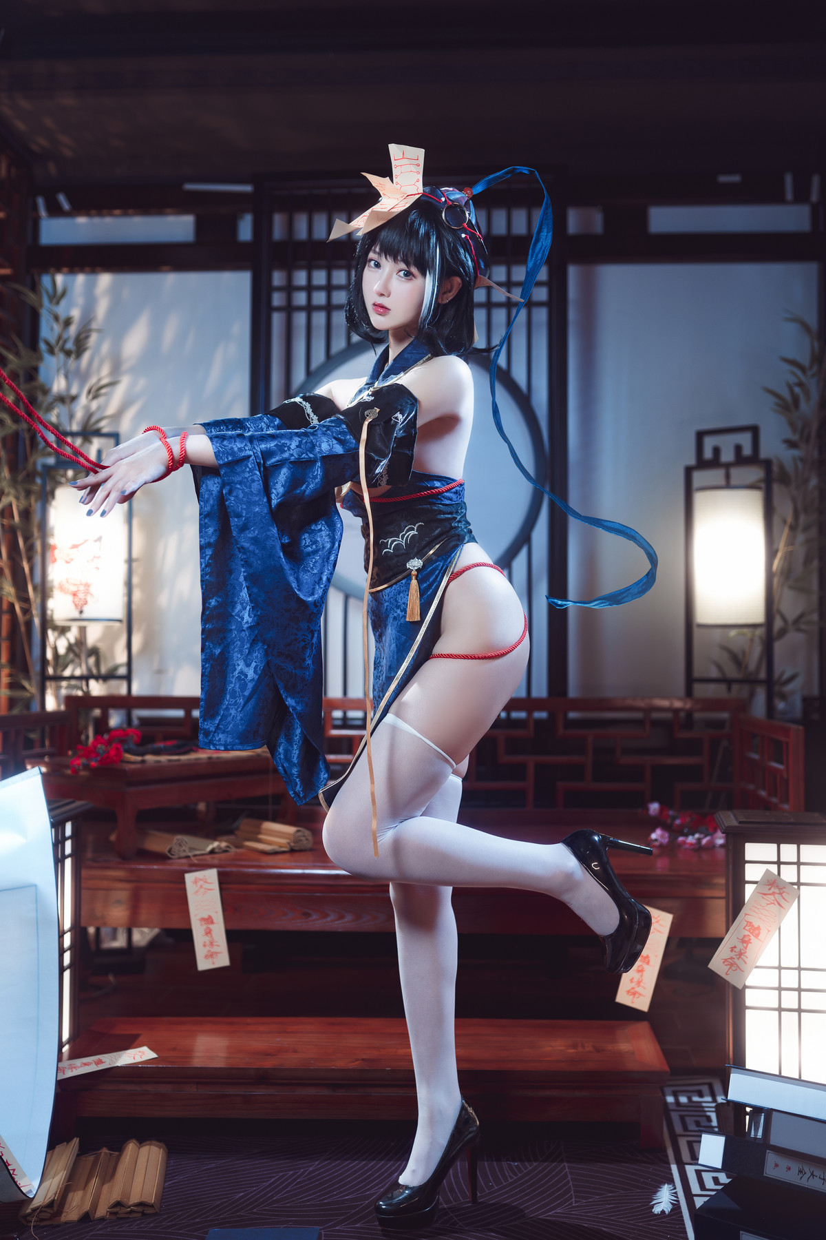 Cosplay-羽生三未-华甲欢庆僵尸三未全-10-22