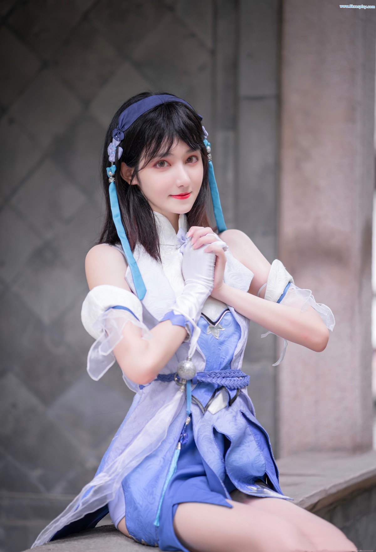 南桃Momoko-Cosplay-王者荣耀瑶第四部-02-06