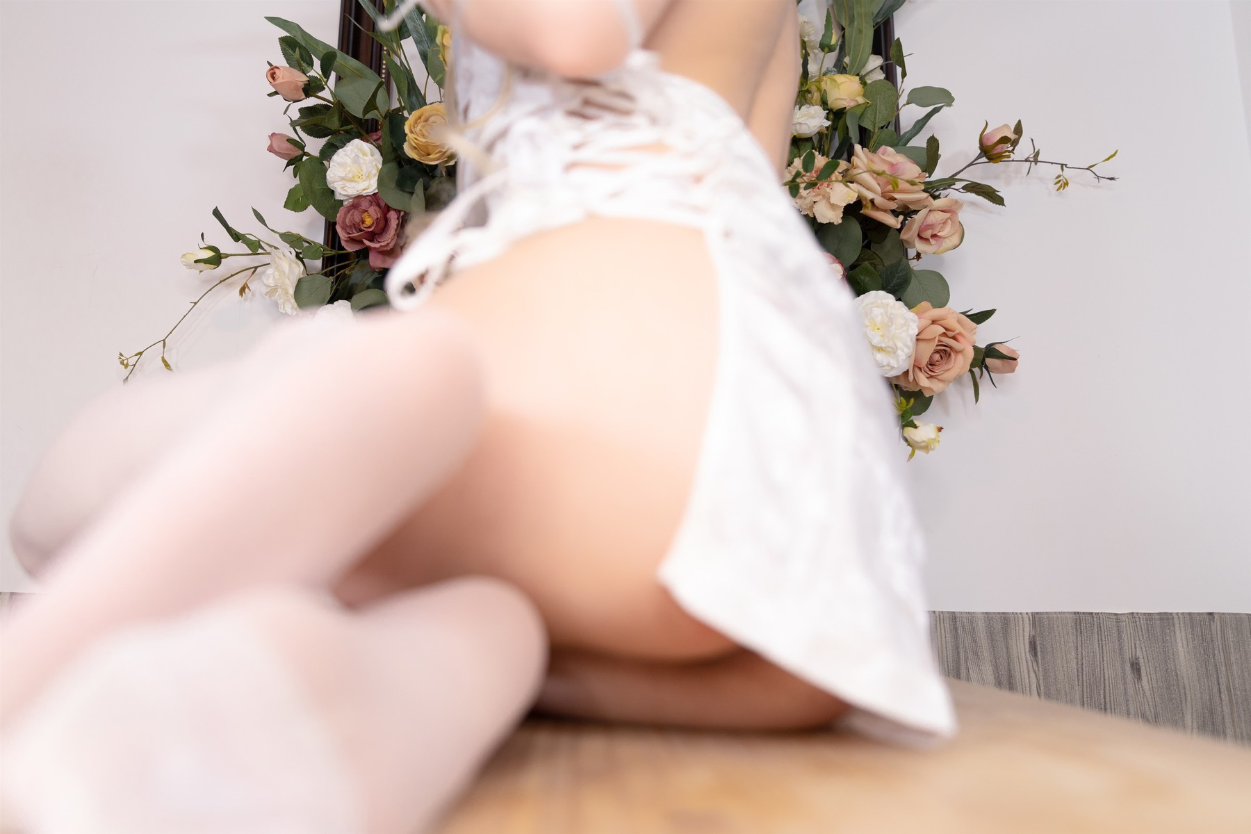 Cosplay-清水由乃-金发旗袍-09-18