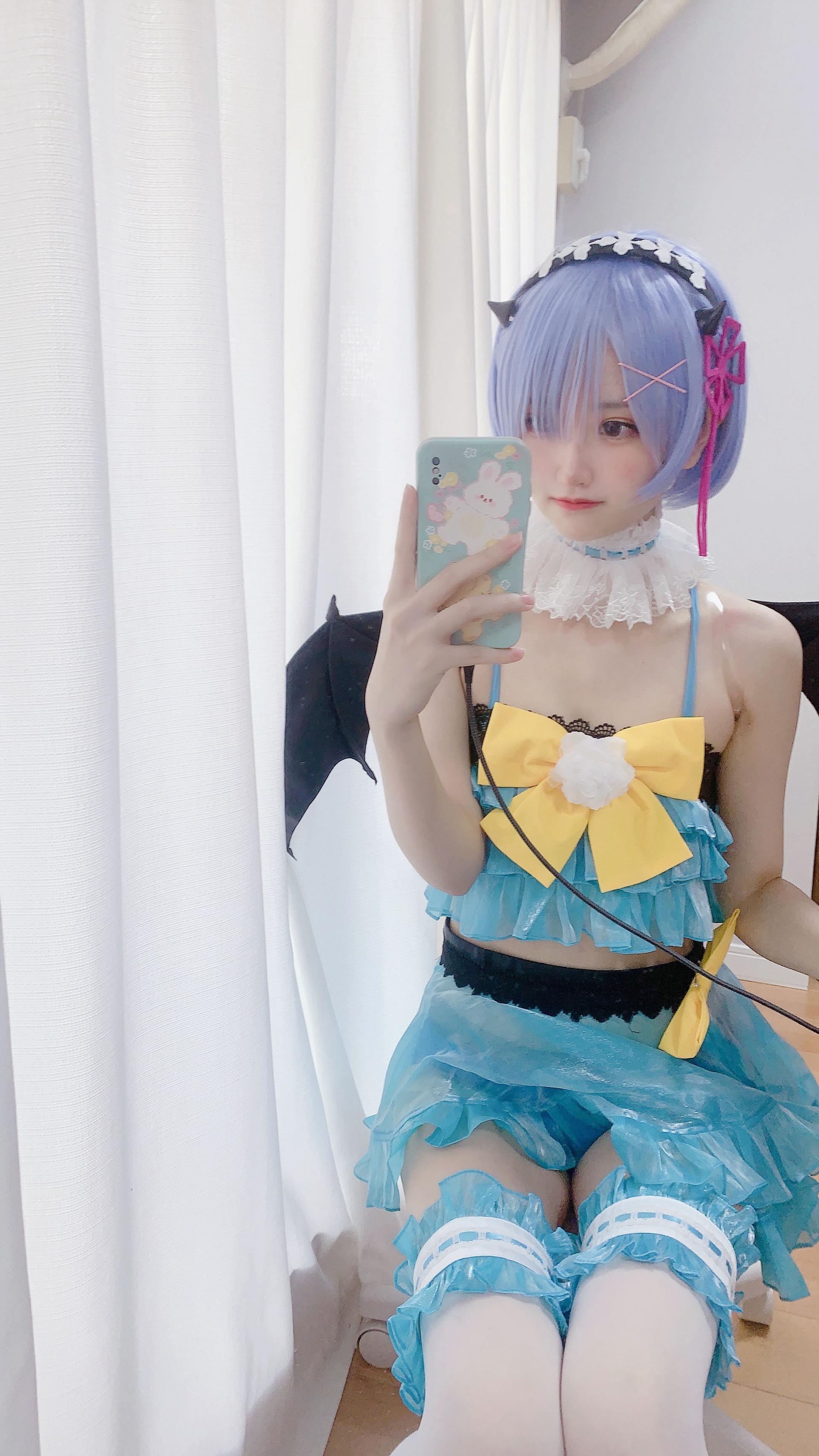 027-千阳快起床---雷姆小恶魔cos-11P-3339-MB-08-27