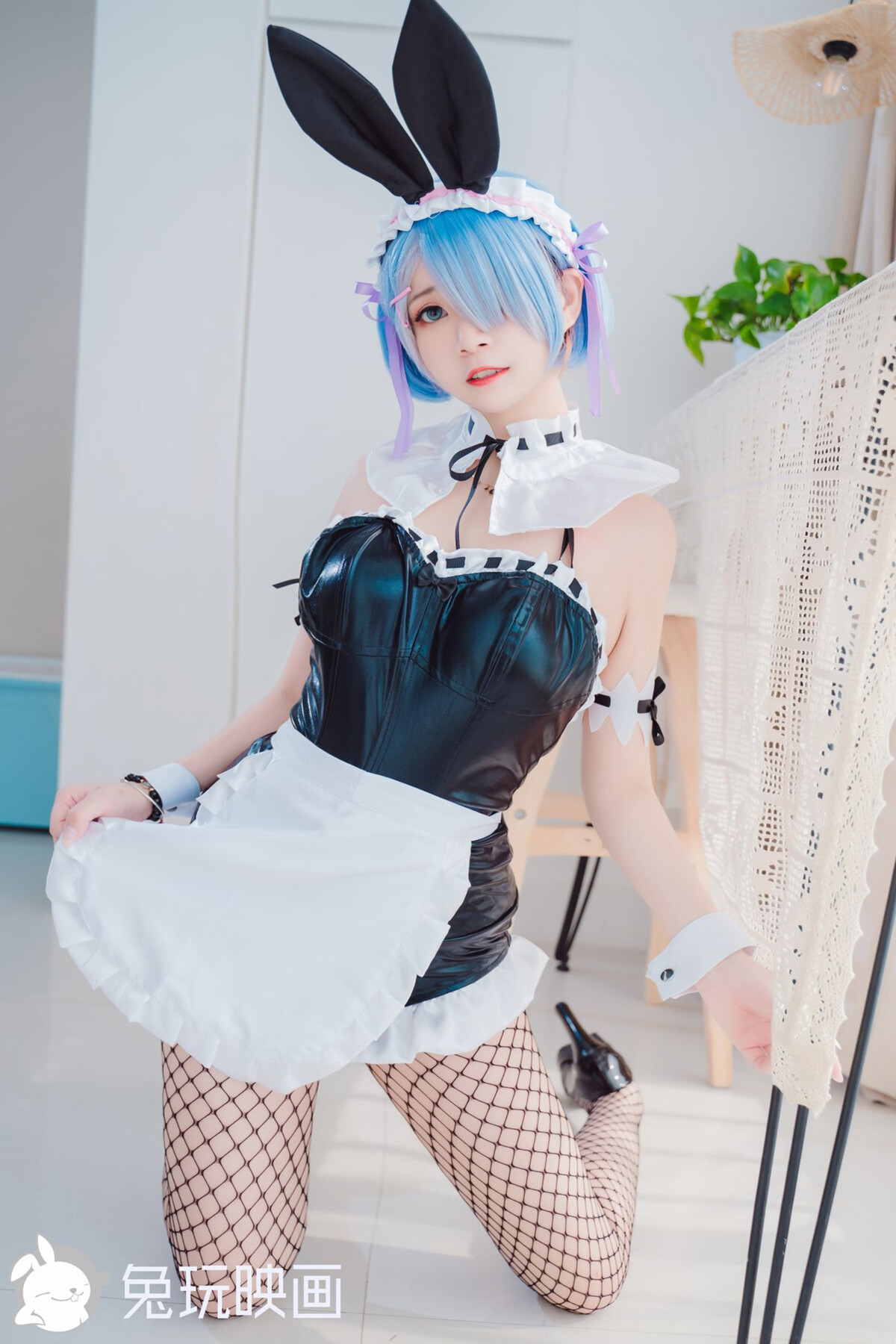 兔玩映畫-兔女郎-Vol062-黑網-01-01