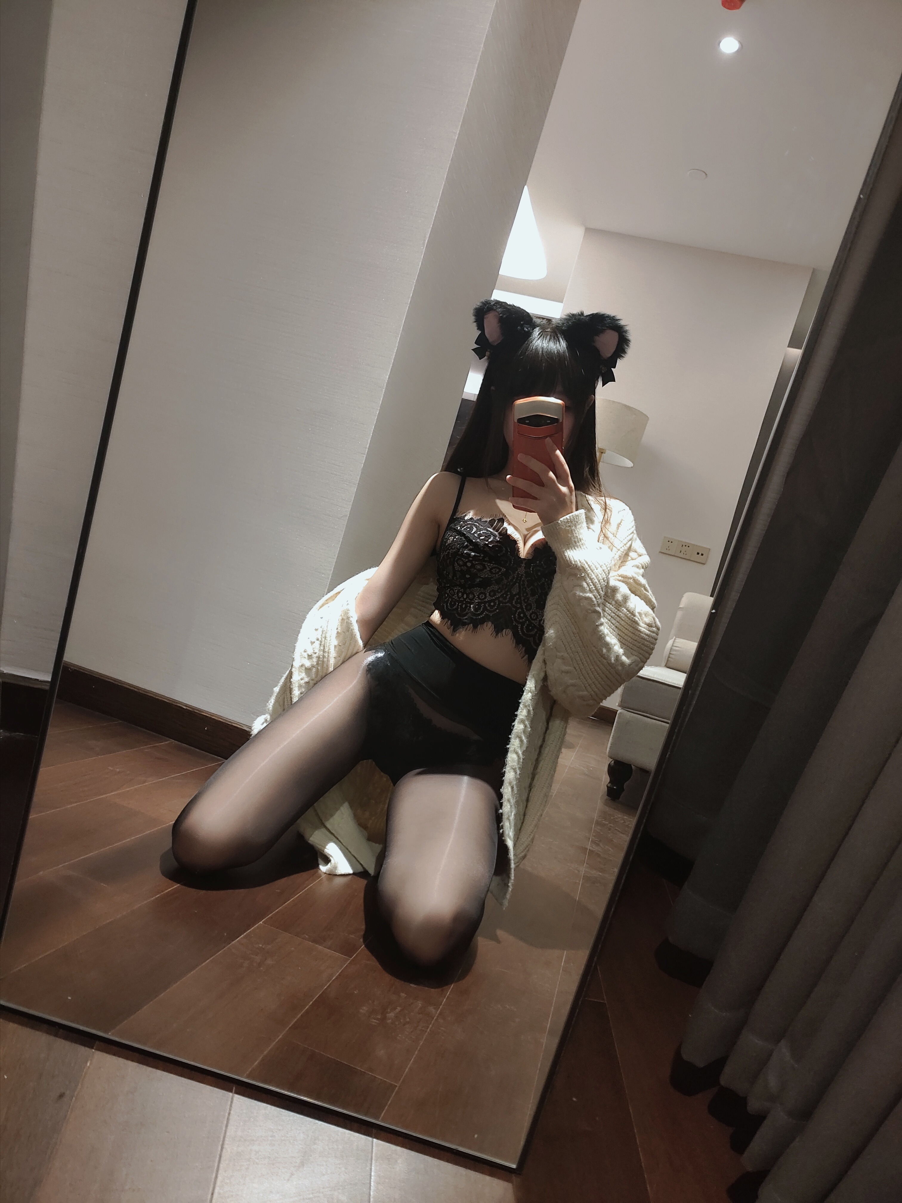 雪琪SAMA-油亮黑丝太太49P1V-08-25