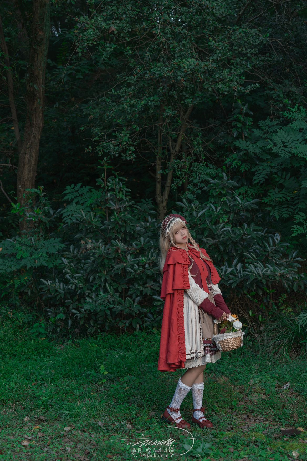 咬人小小兔-黏黏团子兔---五月作品迷途小红帽-71P1V-131GB-06-16