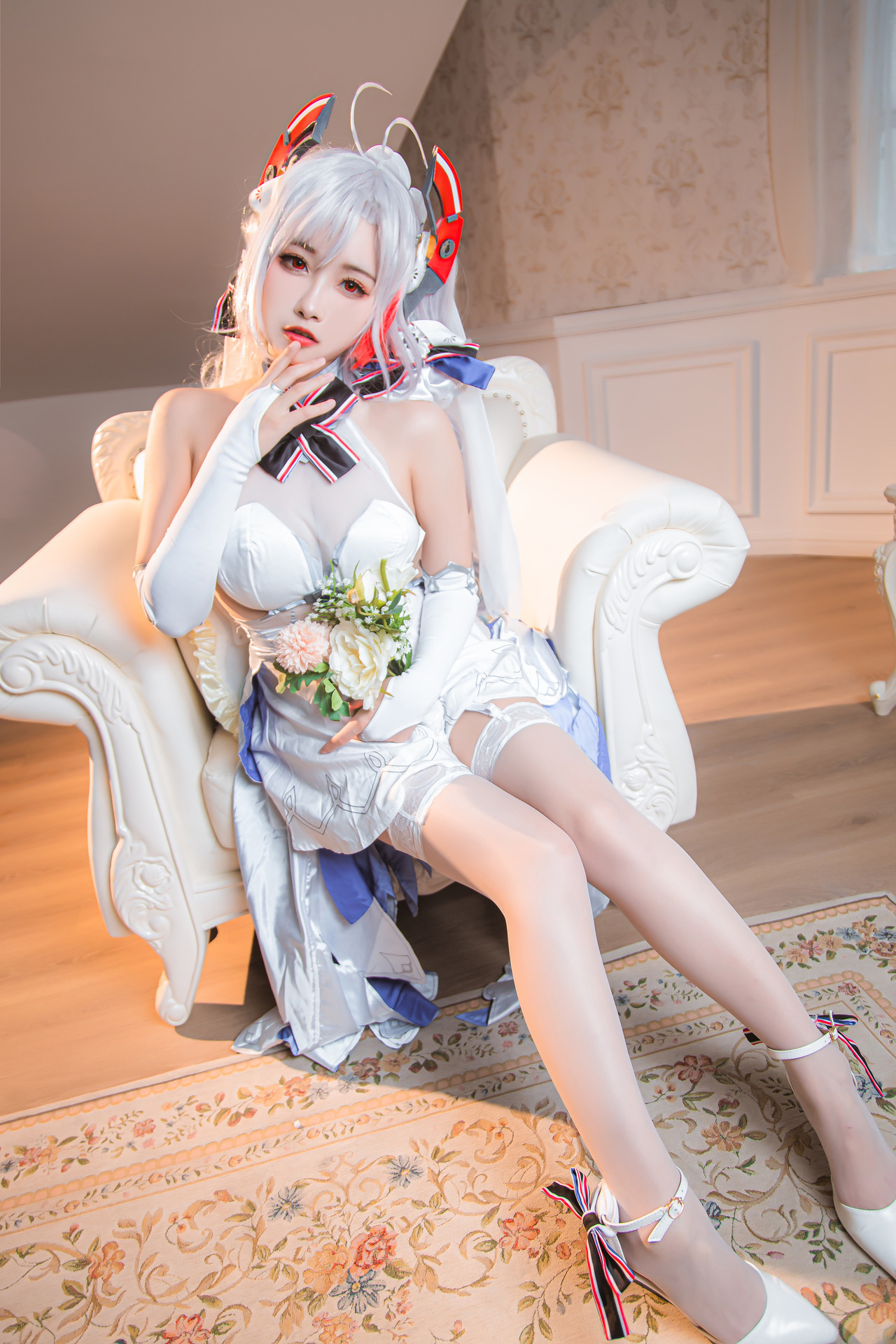 Momoko葵葵-Prinz-Eugen-欧根亲王-花嫁-Bride-Ver-09-23
