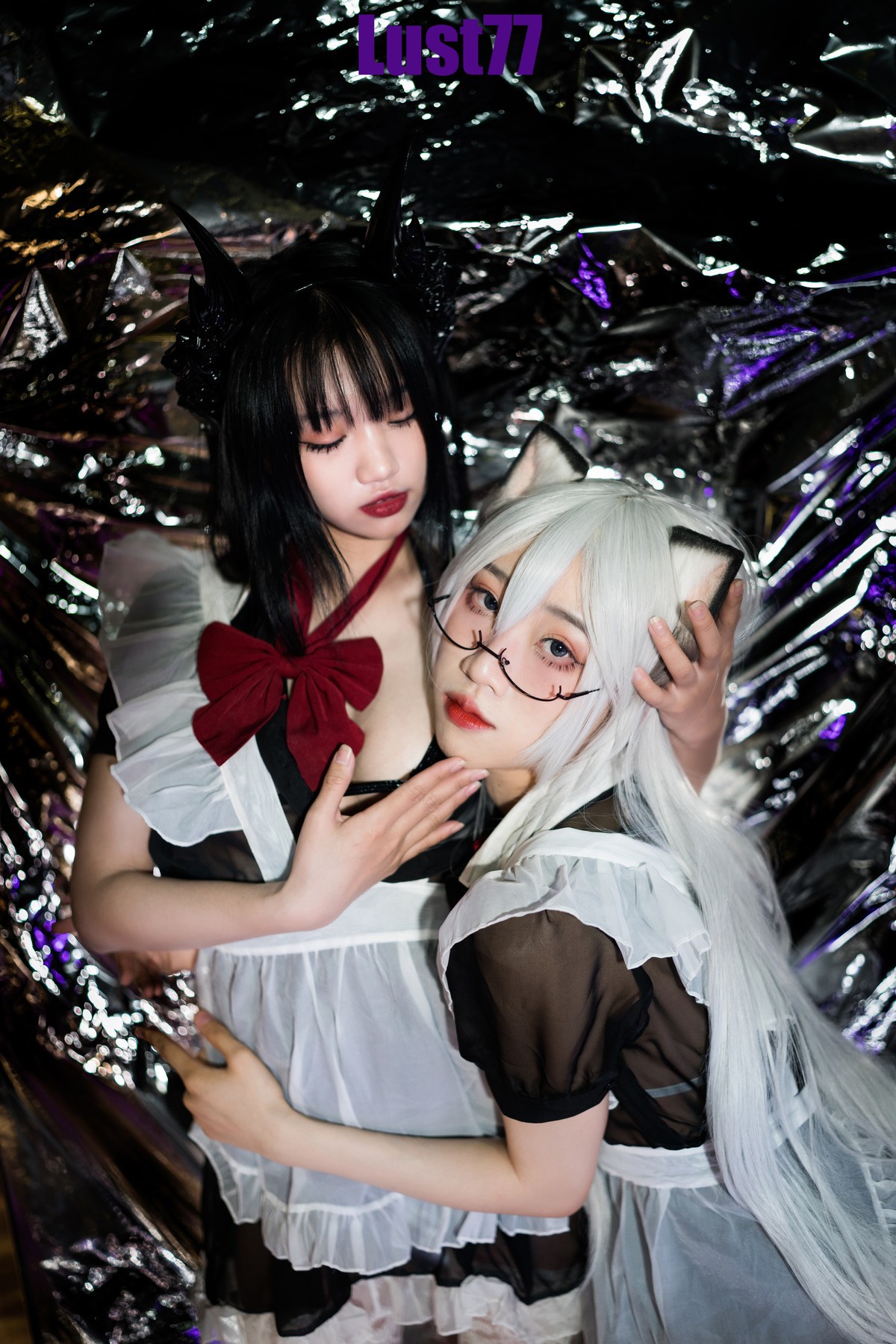 Cosplay-柒柒要乖哦-女仆の惩戒课-Set01-01-30