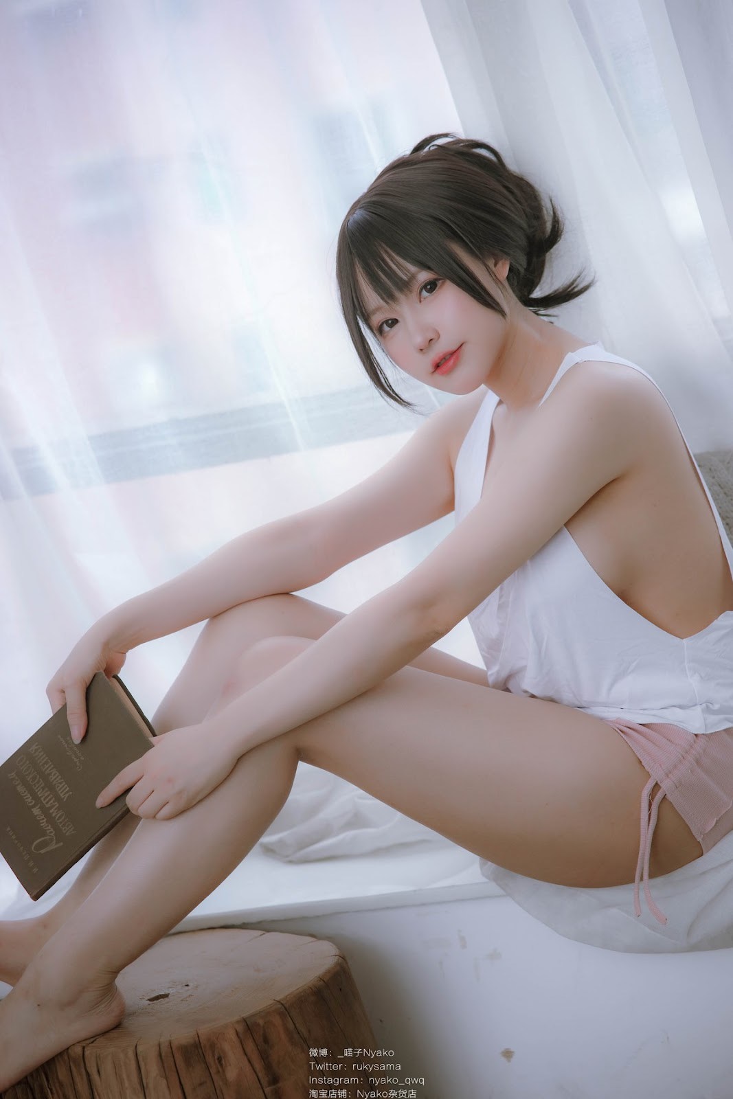 Cosplay-Nyako喵子-隣のやばいお姉さん-背心-09-20