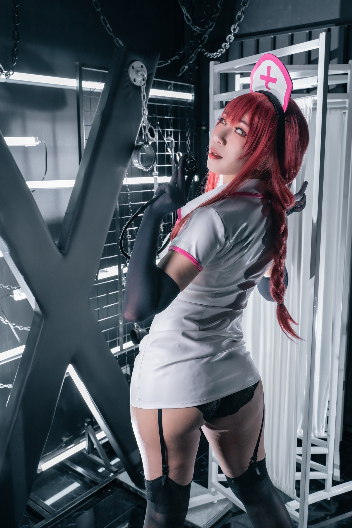Cosplay-小琪Aki-Dark-Nurse-11-16