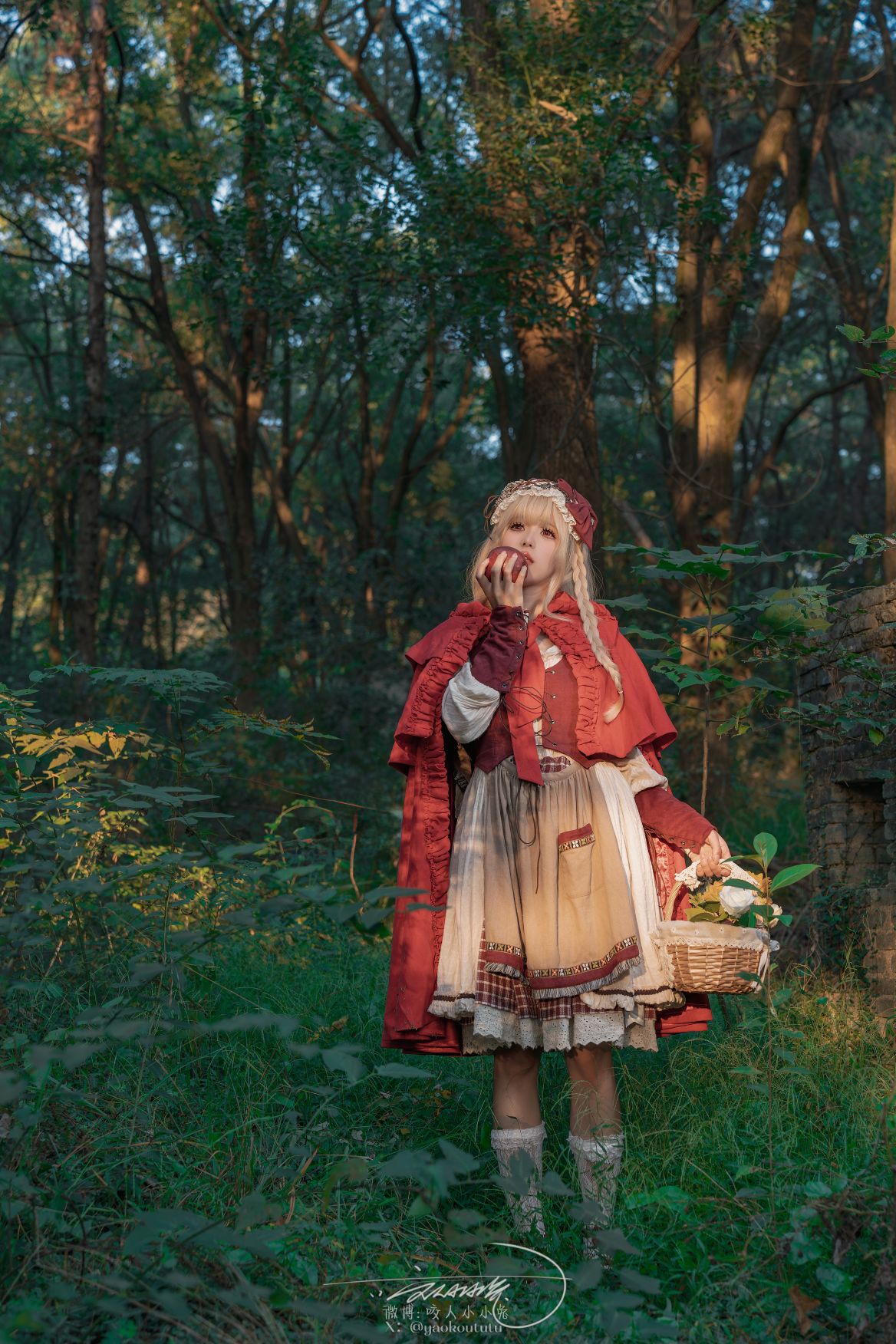 咬人小小兔-黏黏团子兔---五月作品迷途小红帽-71P1V-131GB-06-16