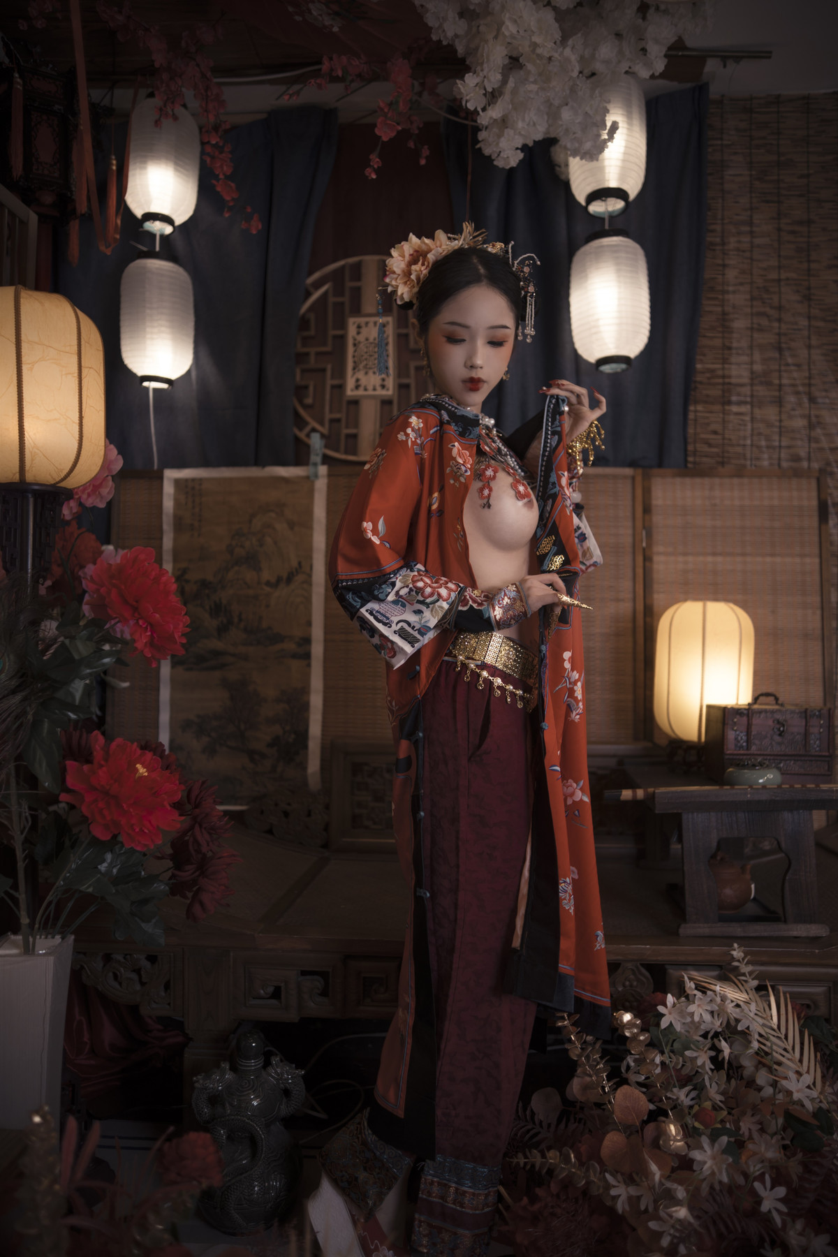 Cosplay-钛合金大粑粑-满清服饰-04-08