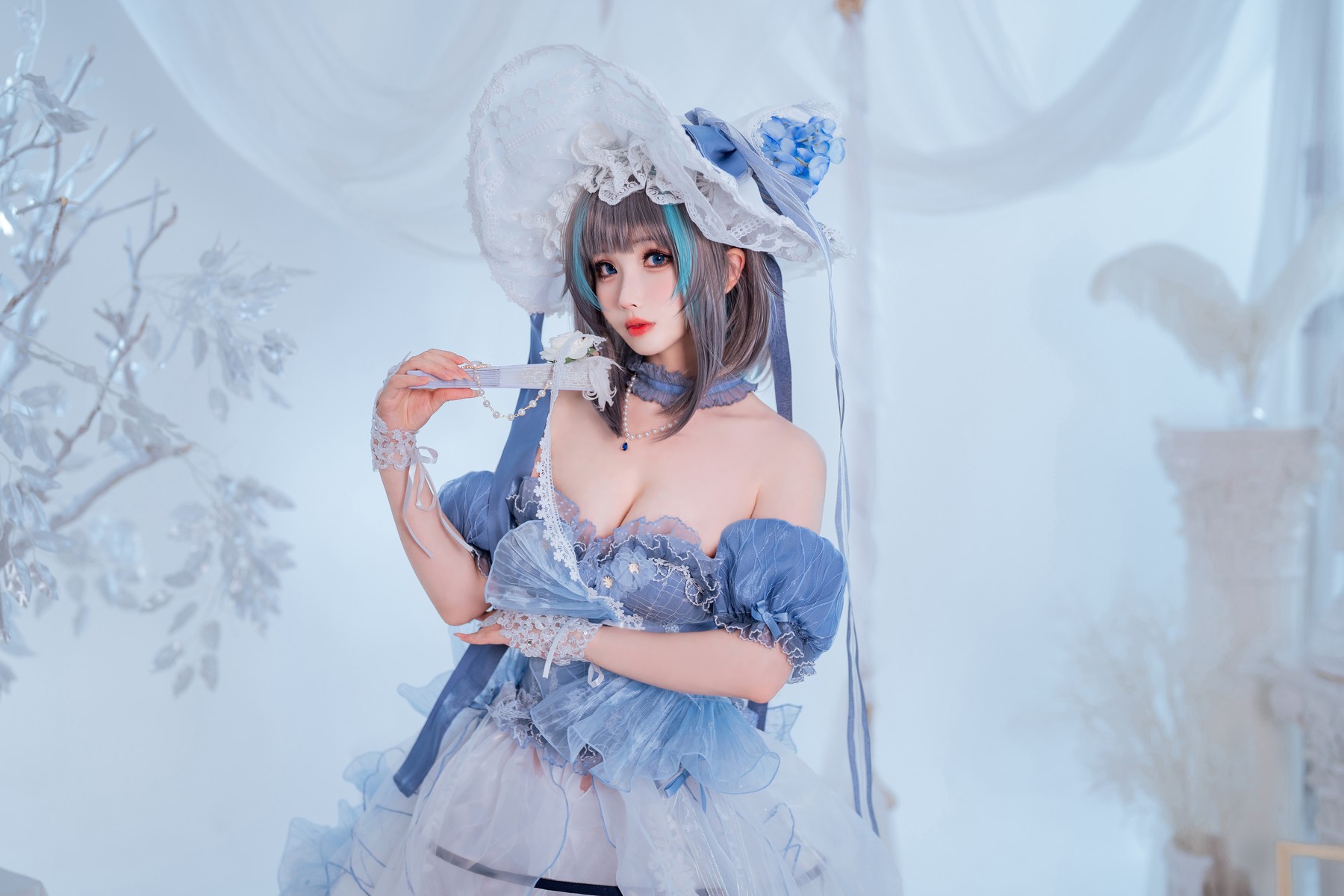 Cosplay-Rioko凉凉子-柴郡冰雪公主-01-05