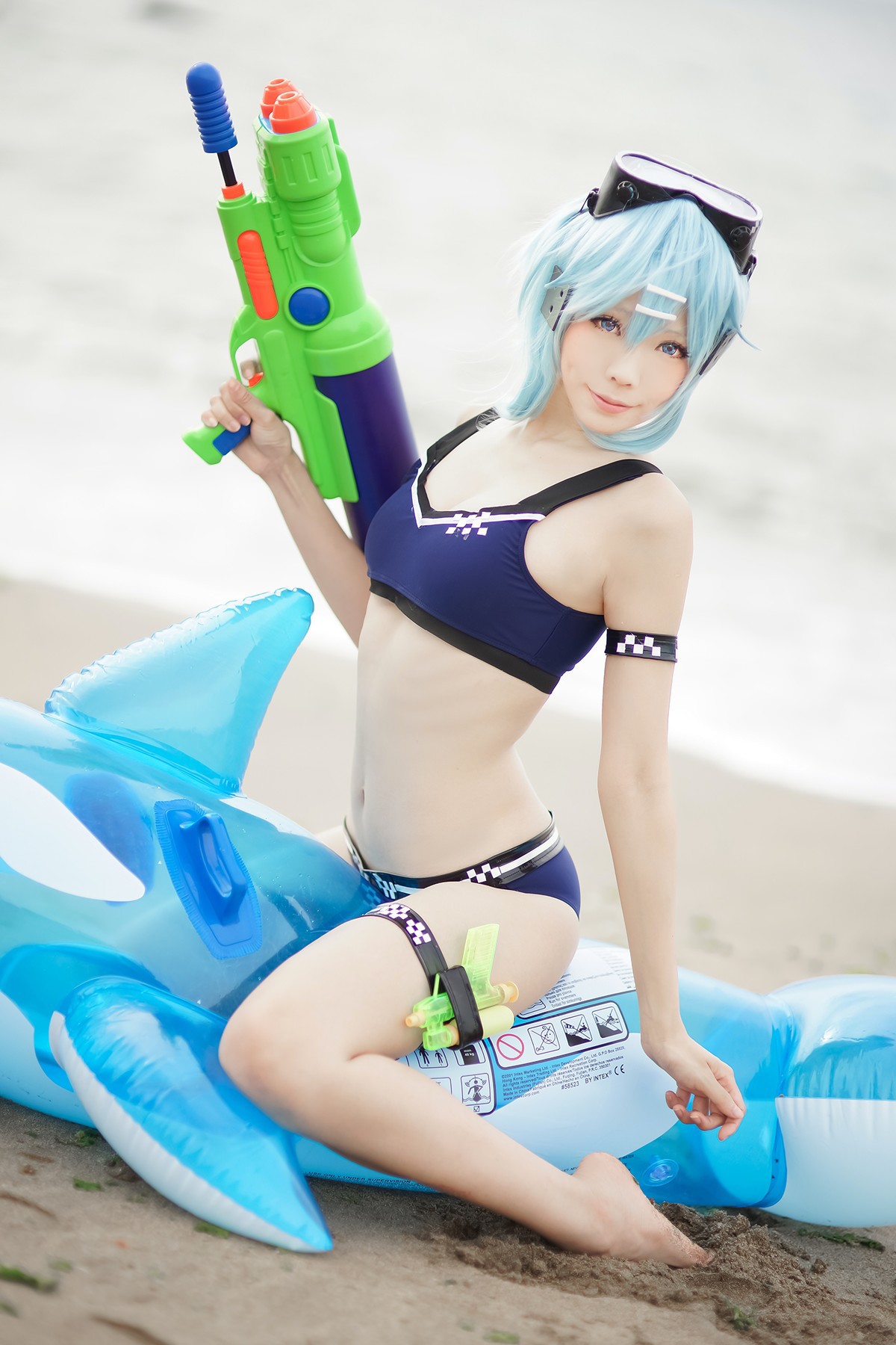 Cosplay-ElyEE子-诗乃海边-12-23