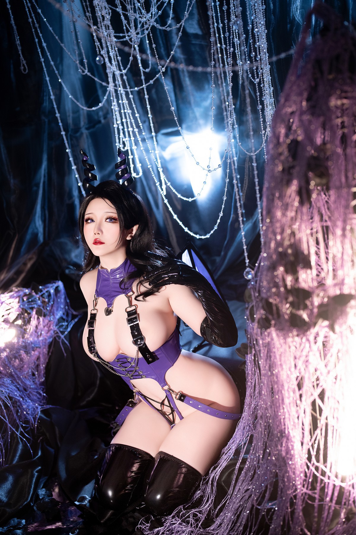 Cosplay-星之迟迟Hoshilily-梦魔的枕头营业038梦境篇-Set02-11-14