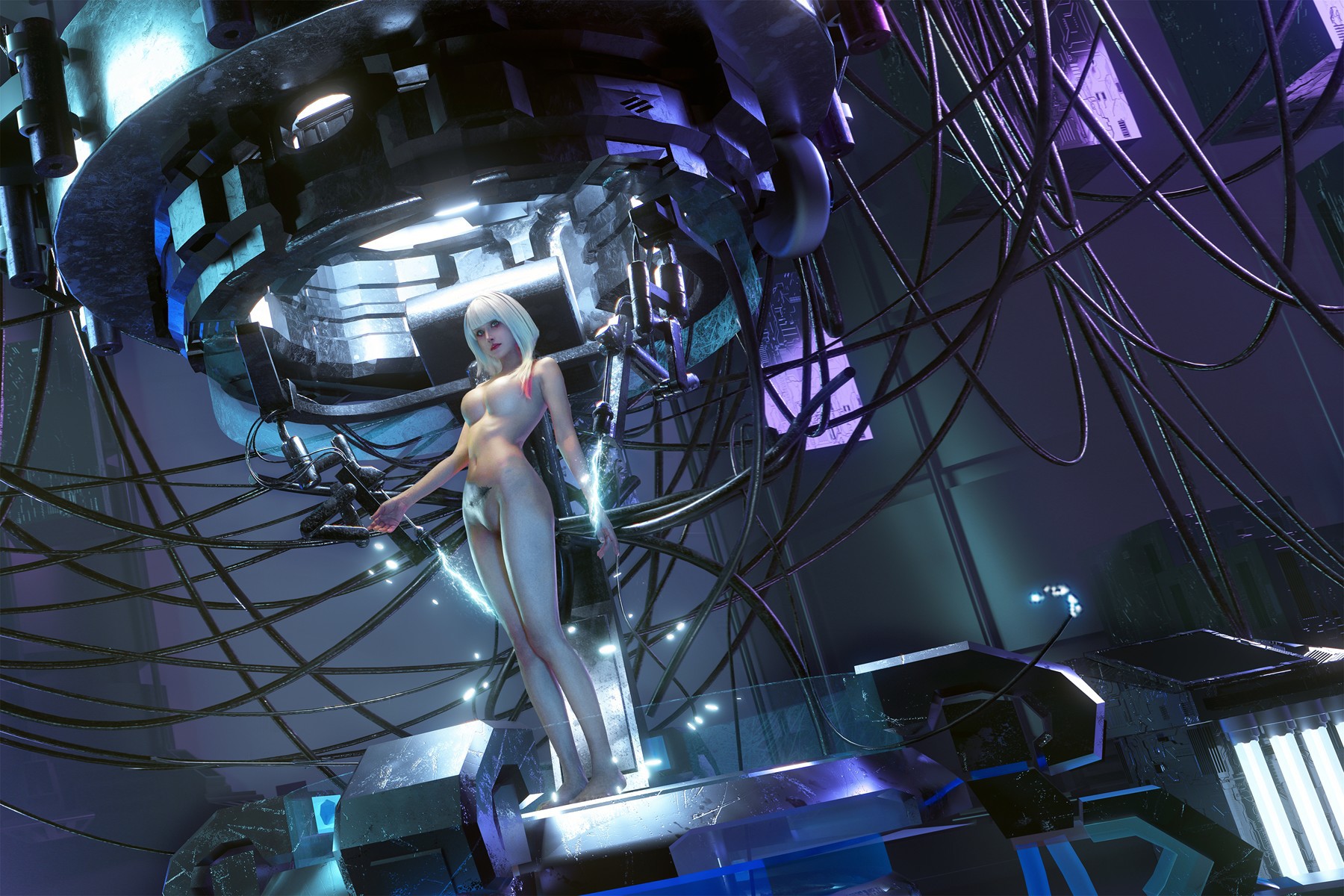 Cosplay-鹿八岁-赛博朋克边缘行者-露西-02-23