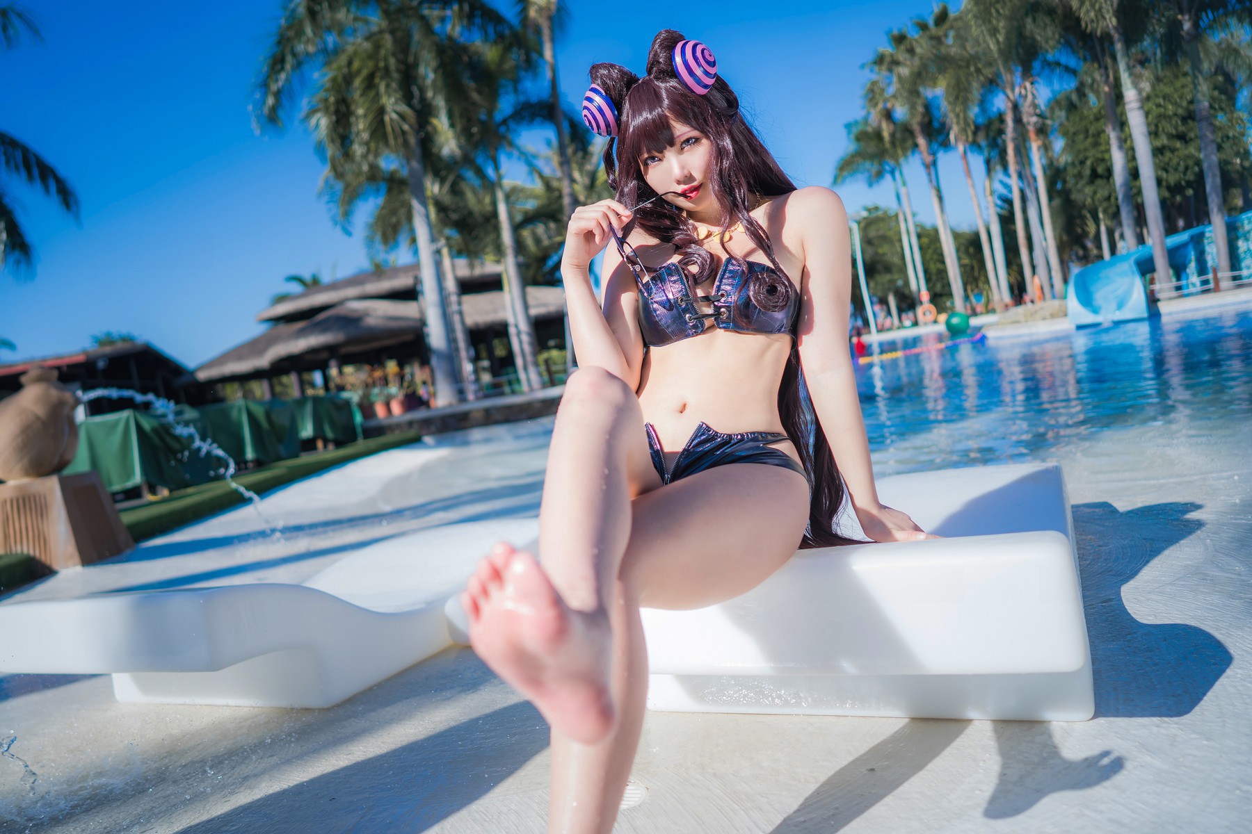 Cosplay-墨玉-紫式部泳装-09-27