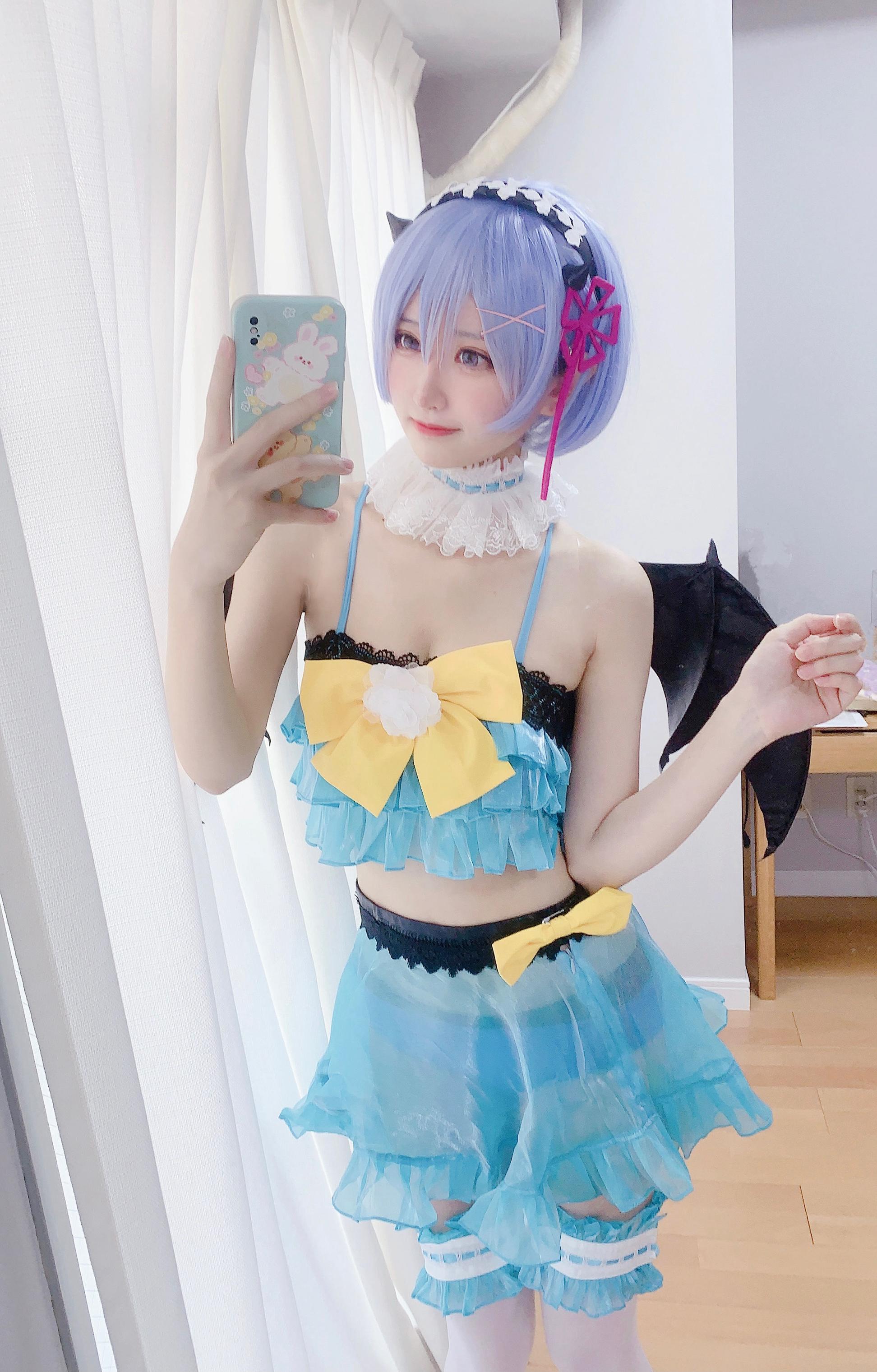 027-千阳快起床---雷姆小恶魔cos-11P-3339-MB-08-27