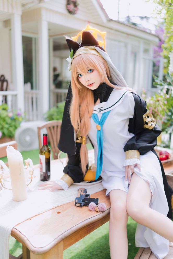 艾西Aiwest-碧蓝档案伊落玛丽-修女-睡衣-体操服-08-31