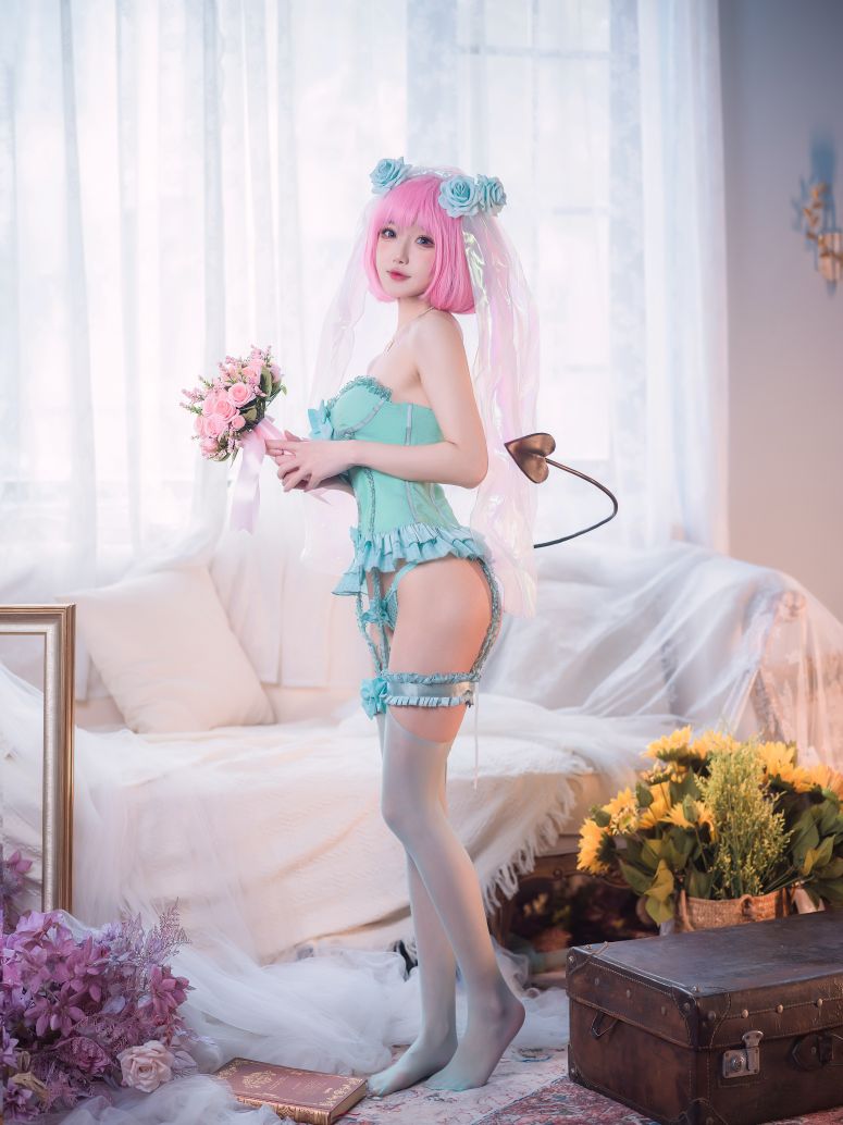 阿包也是兔娘---王女梦梦-婚纱内衣-33P-573MB-02-25