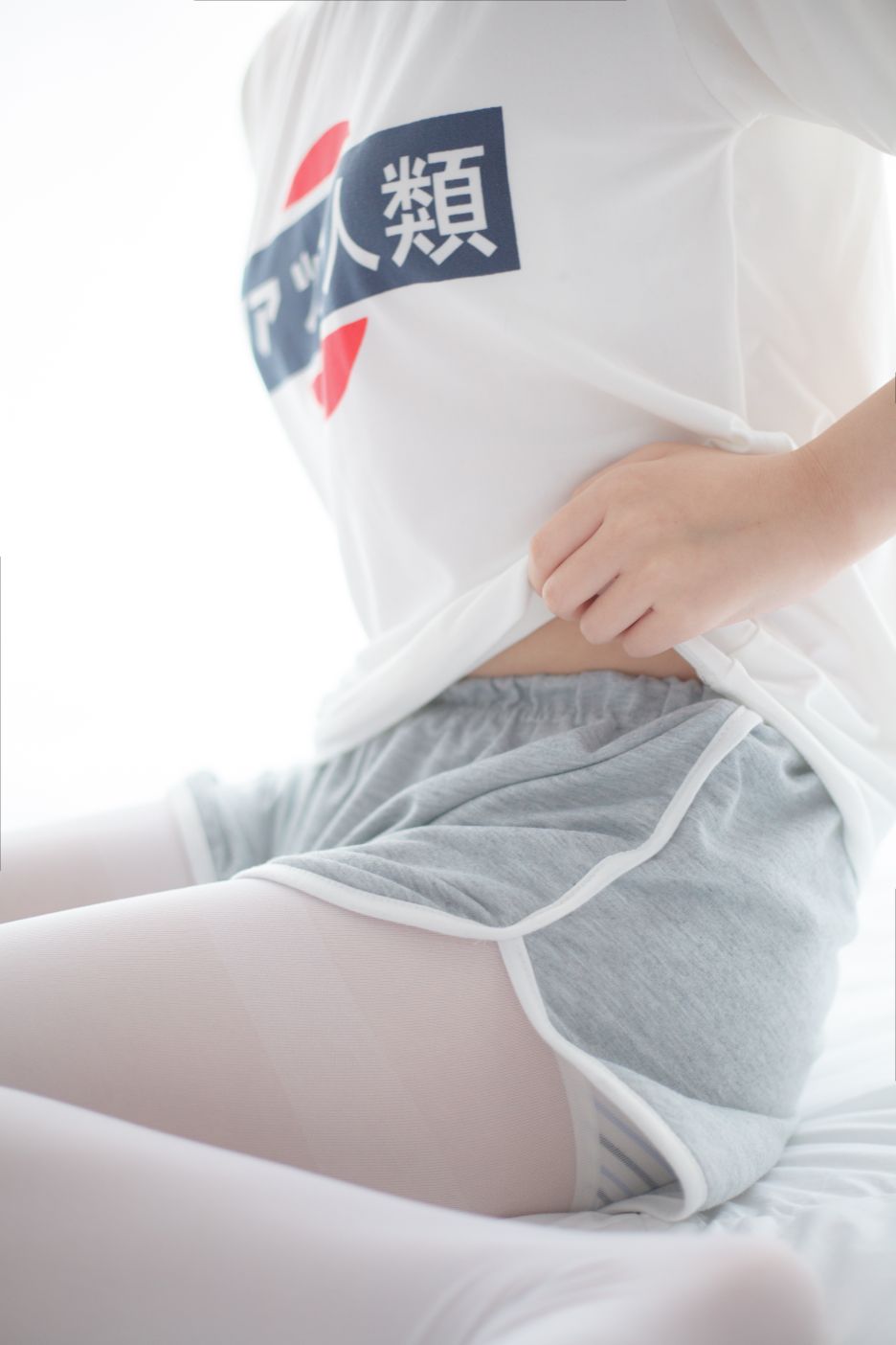 少女秩序写真-vol001-白丝休闲短裤30P-01-09