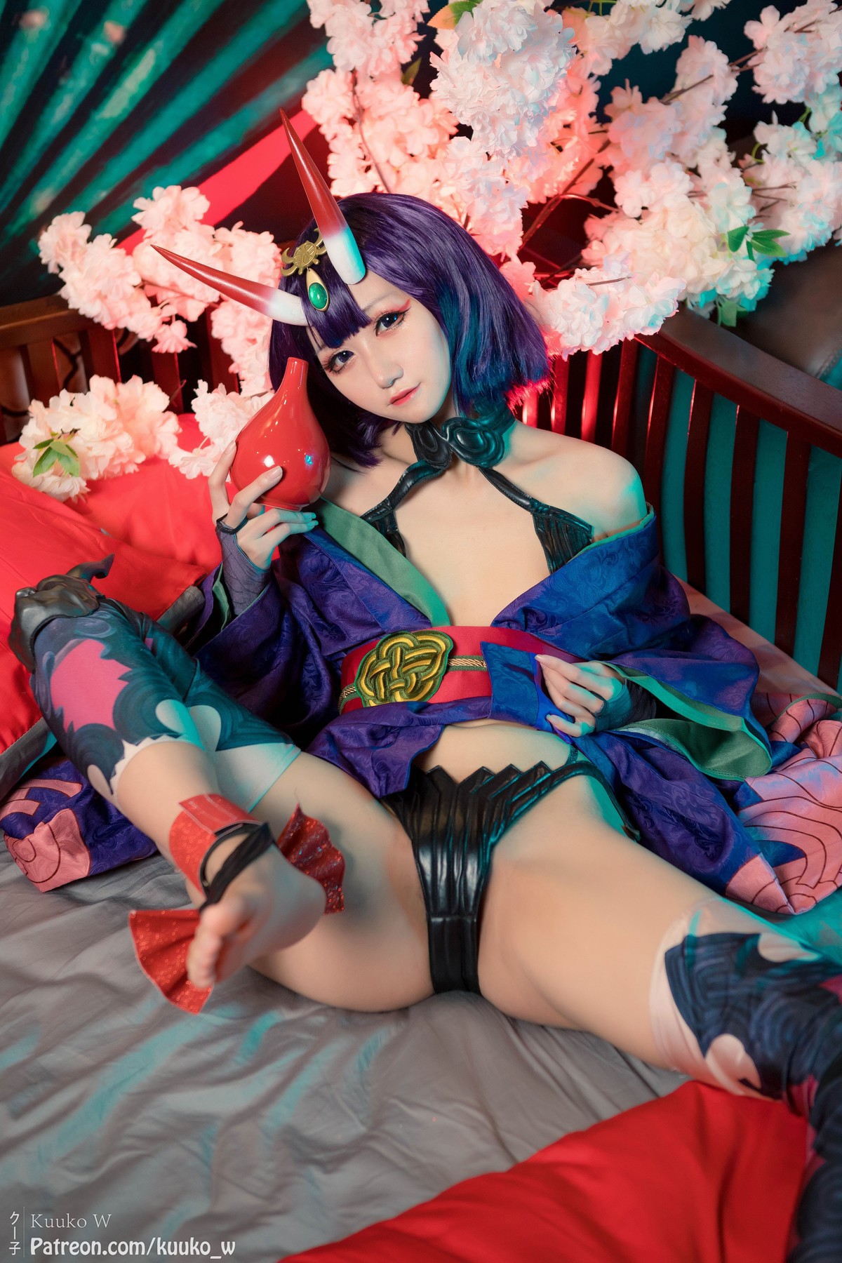 Cosplay-KuukoW-クー子-Shuten-Douji-03-07