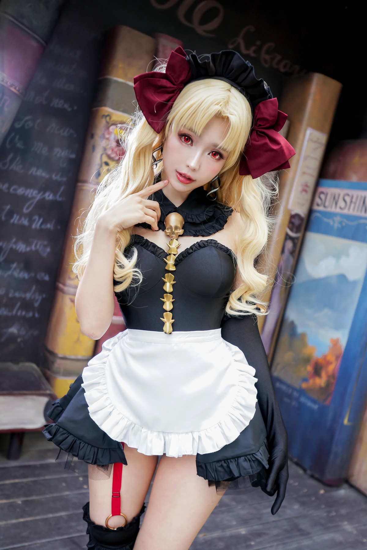 Cosplay-ElyEE子-远坂凛-女仆-09-20