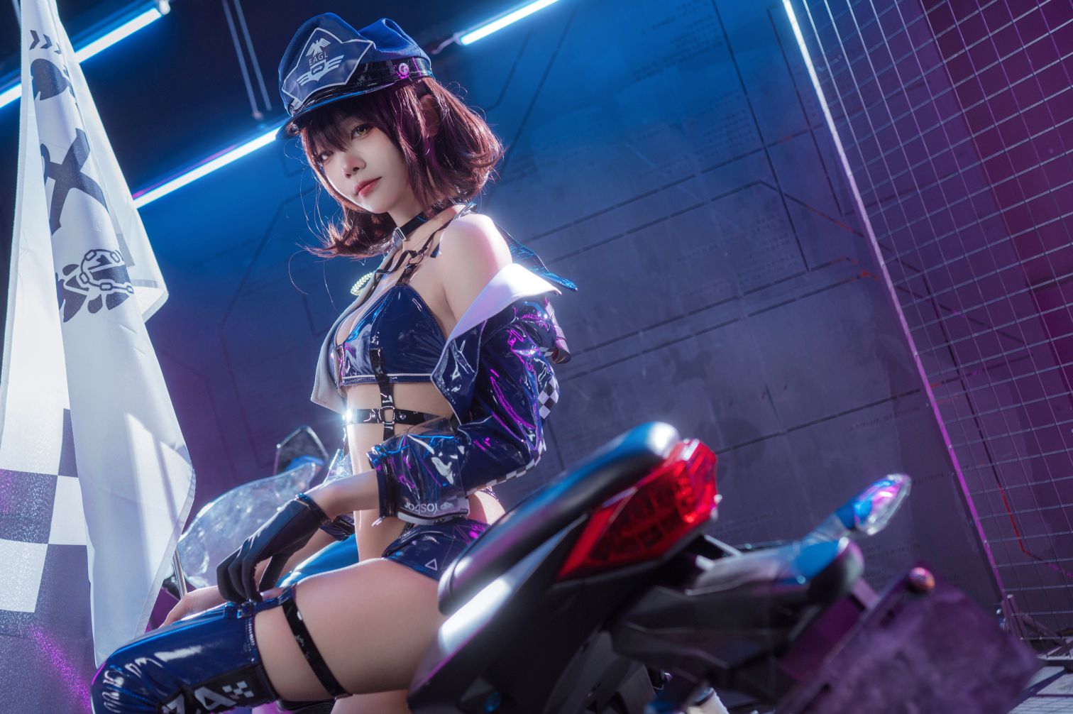 艾西Aiwest---喜欢爱理吗-碧蓝航线-巴尔的摩信浓-赛车女郎-56P-524MB-06-10