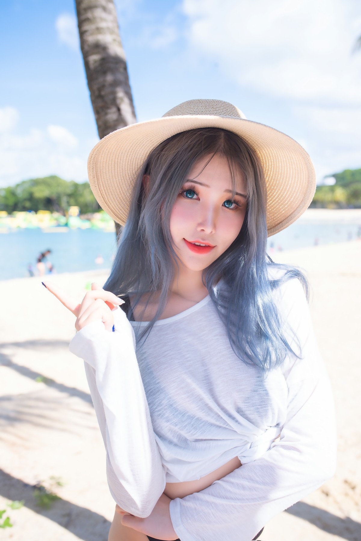 Plant-Lily-花リリ-Cosplay-Beach-lily-09-25
