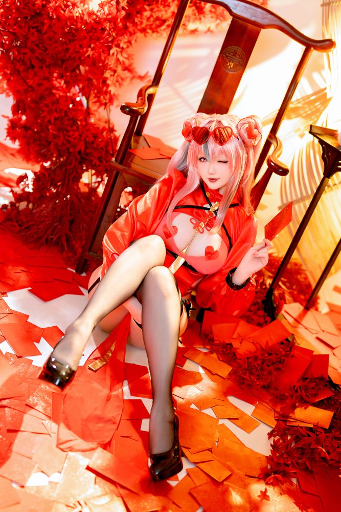 星之迟迟-2024年01月计划C-碧蓝航线-布莱默顿-新年旗袍ver-84P1V-319GB-03-19