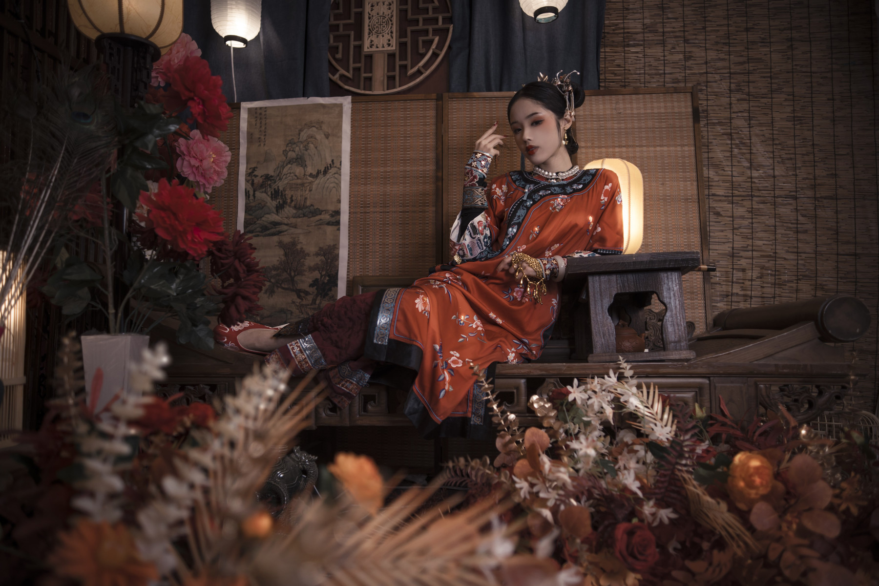 Cosplay-钛合金大粑粑-满清服饰-04-08