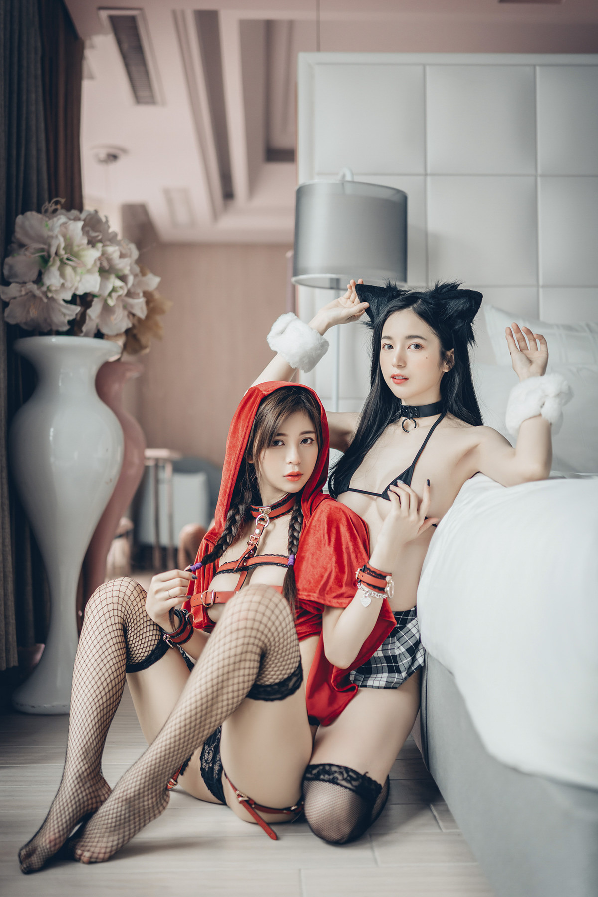 三位女神全裸合體-宅女辰辰與她的兩隻貓咪飄飄-妍妍的性生活-Set01-08-26