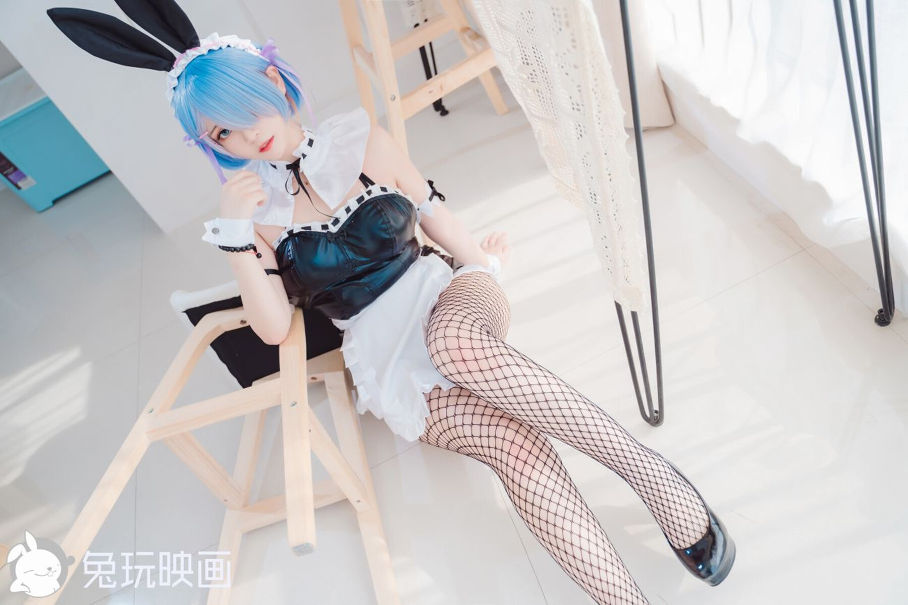 兔玩映畫-兔女郎-Vol062-黑網-01-01