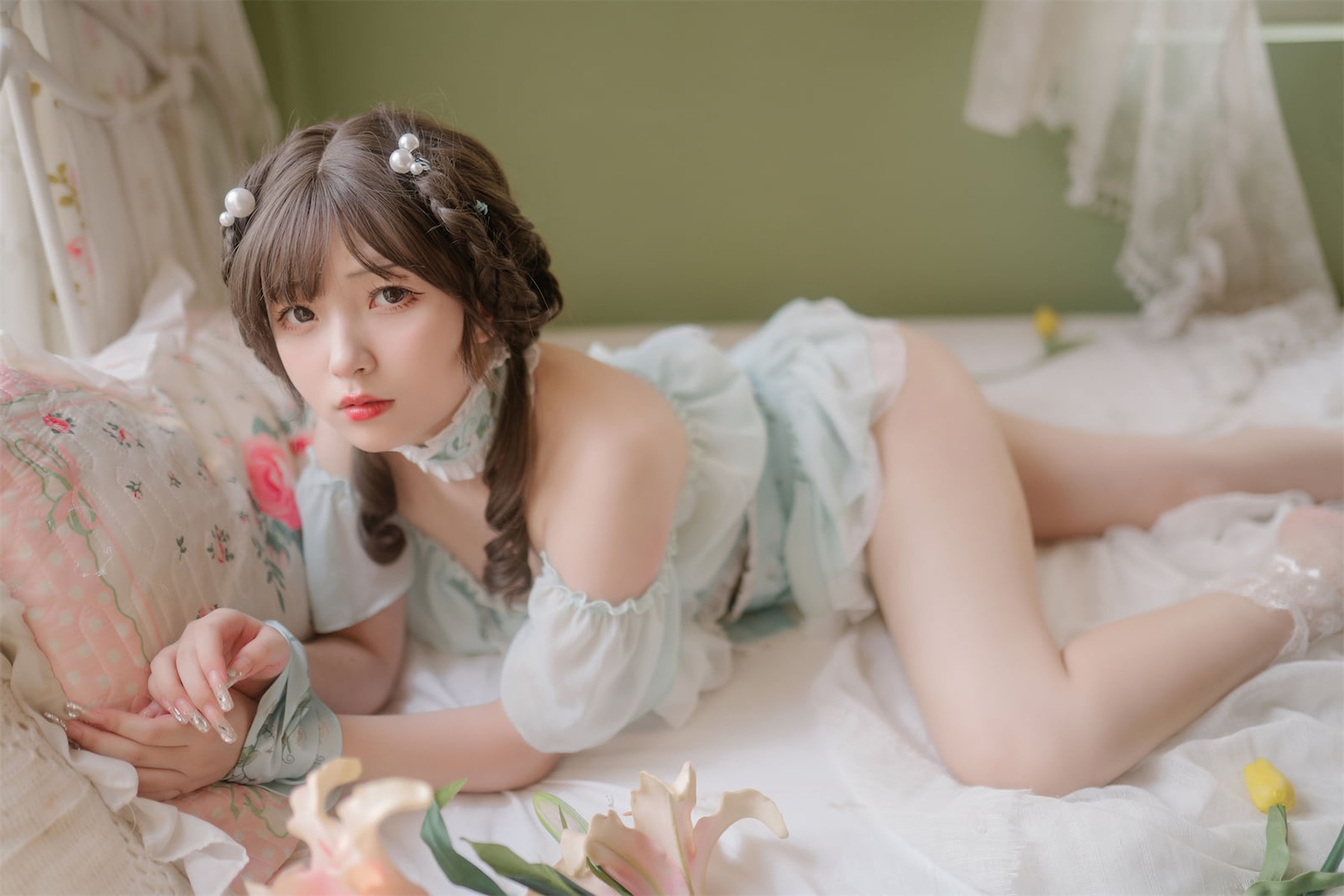 Cosplay-花玲-豌豆公主仆-12-22
