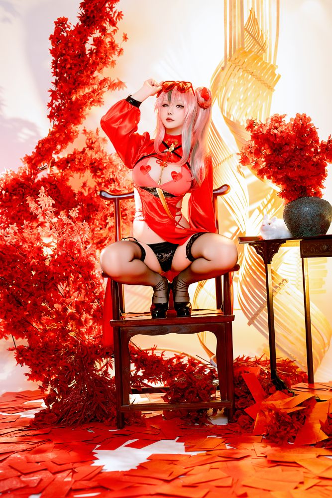 星之迟迟-2024年01月计划C-碧蓝航线-布莱默顿-新年旗袍ver-84P1V-319GB-03-19