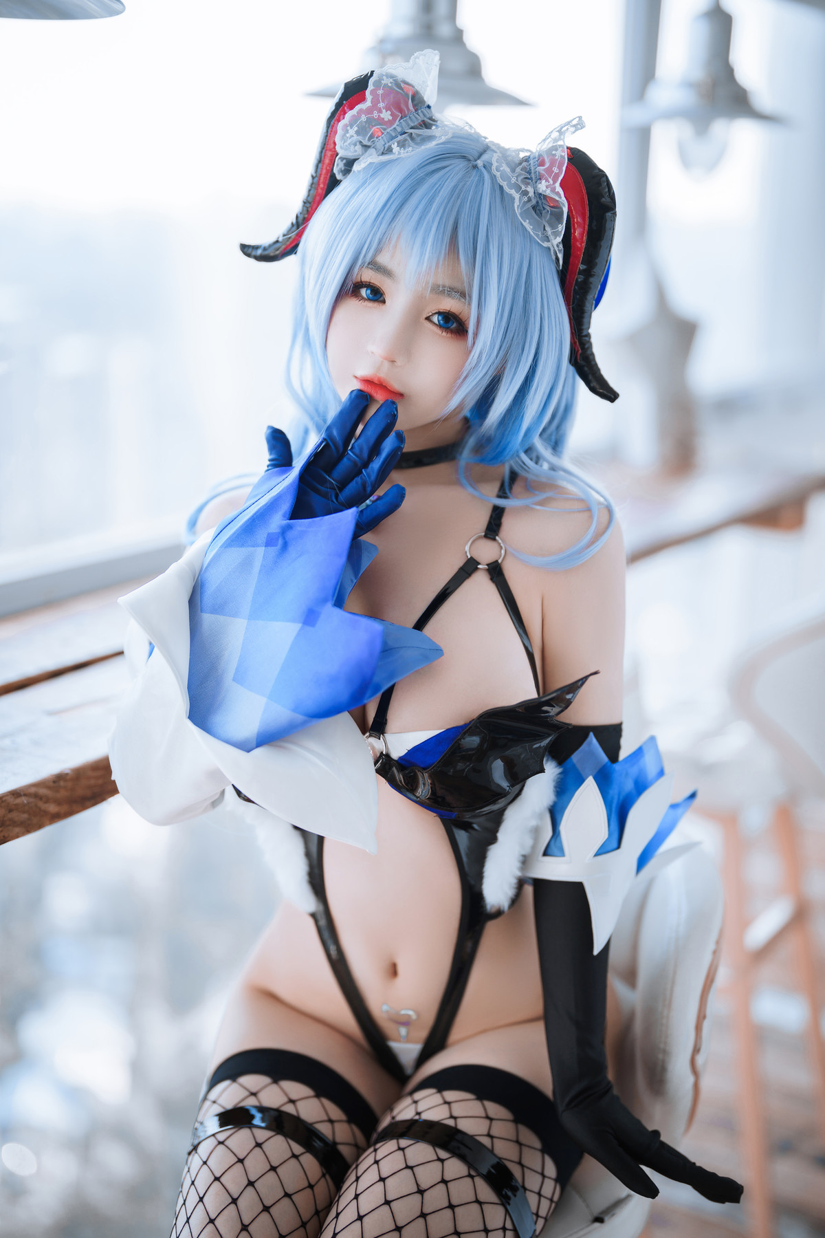 Cosplay-桜井宁宁-甘雨-01-22