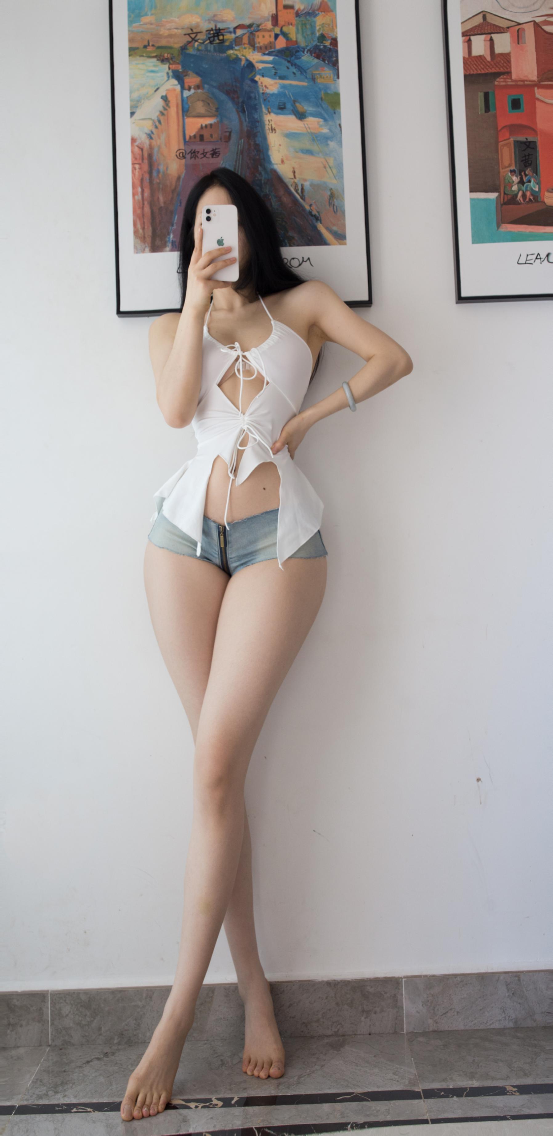 007Cool文茜-微密圈系列-牛仔短裤-16P-816M-08-13