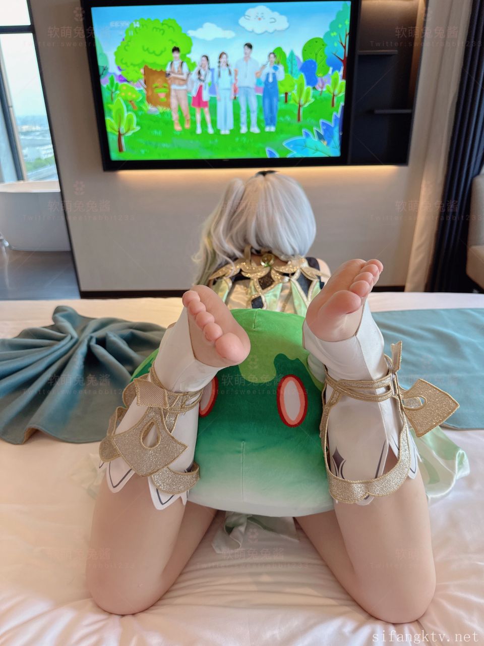 软萌兔兔酱-史莱姆草神-01-28