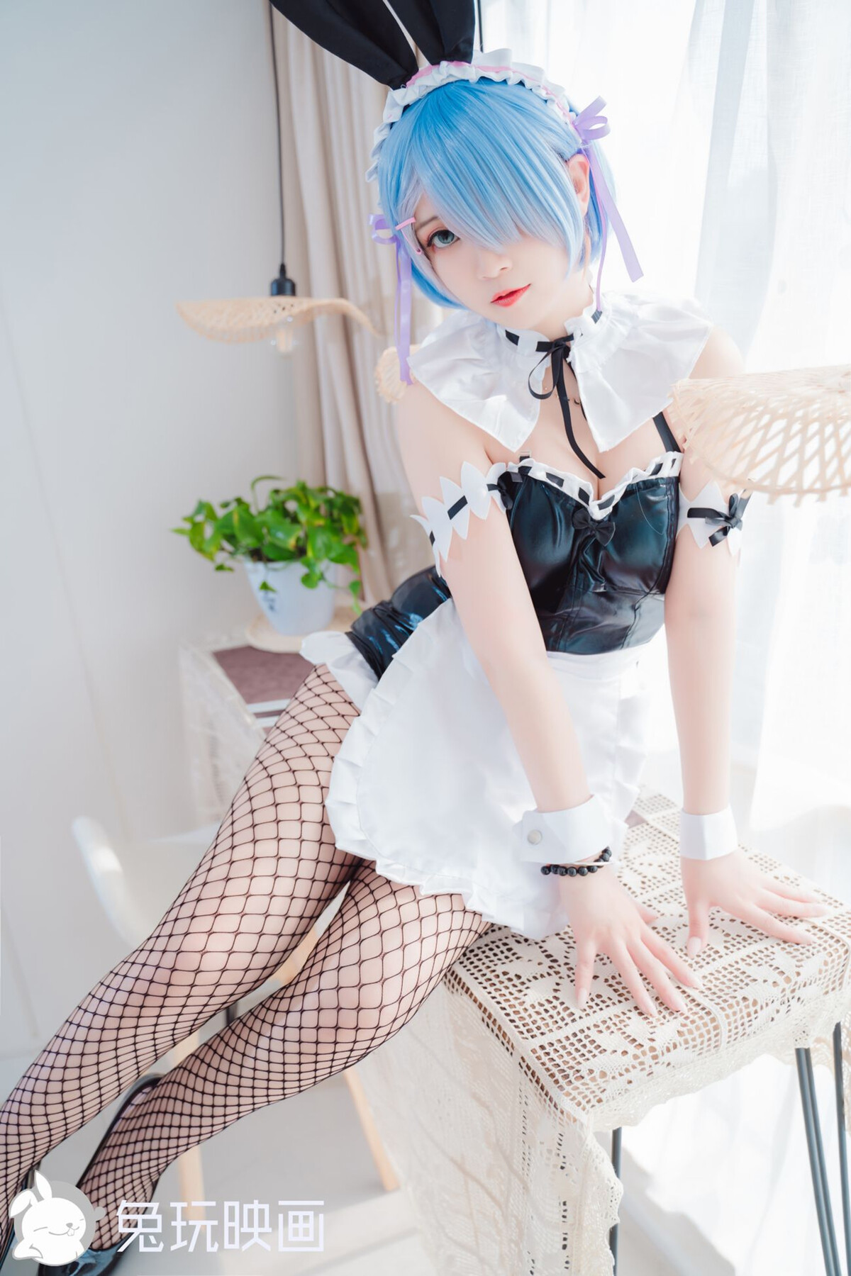 兔玩映畫-兔女郎-Vol062-黑網-01-01