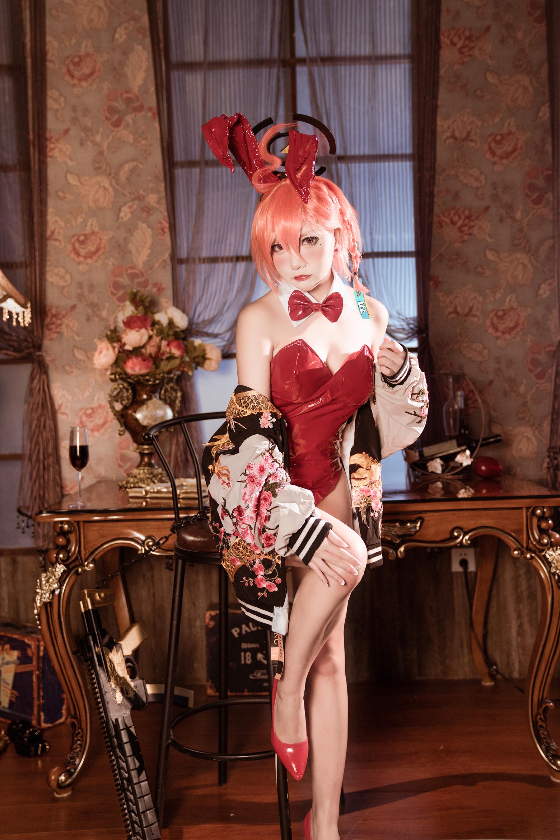 012-是一只熊仔吗-Blue-Archive-Neru-Mikamo-Bunny-碧蓝档案-美甘宁瑠-35P-12931-MB-08-22