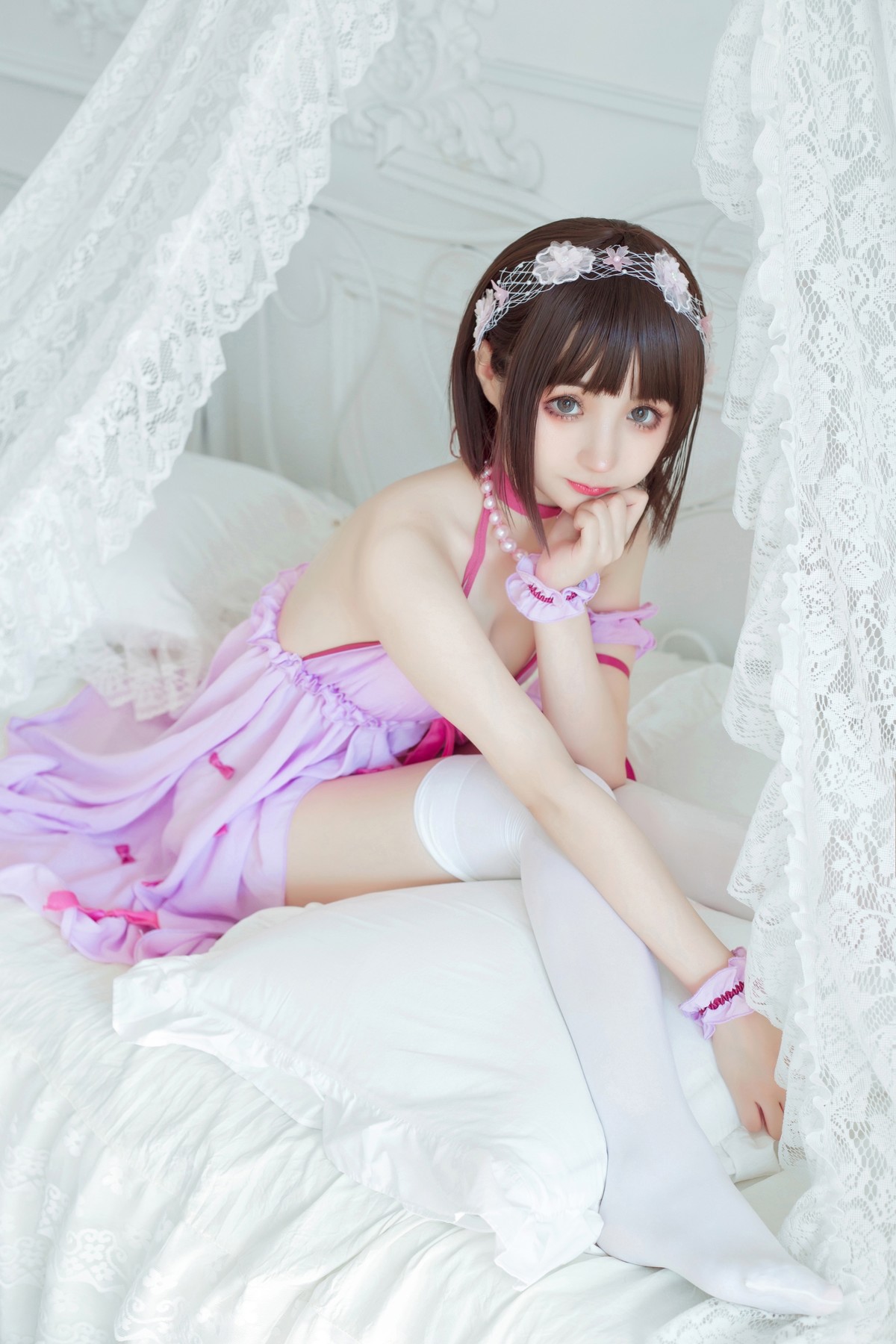 桜井宁宁-Cosplay-加藤惠-Megumi-Kato-09-22
