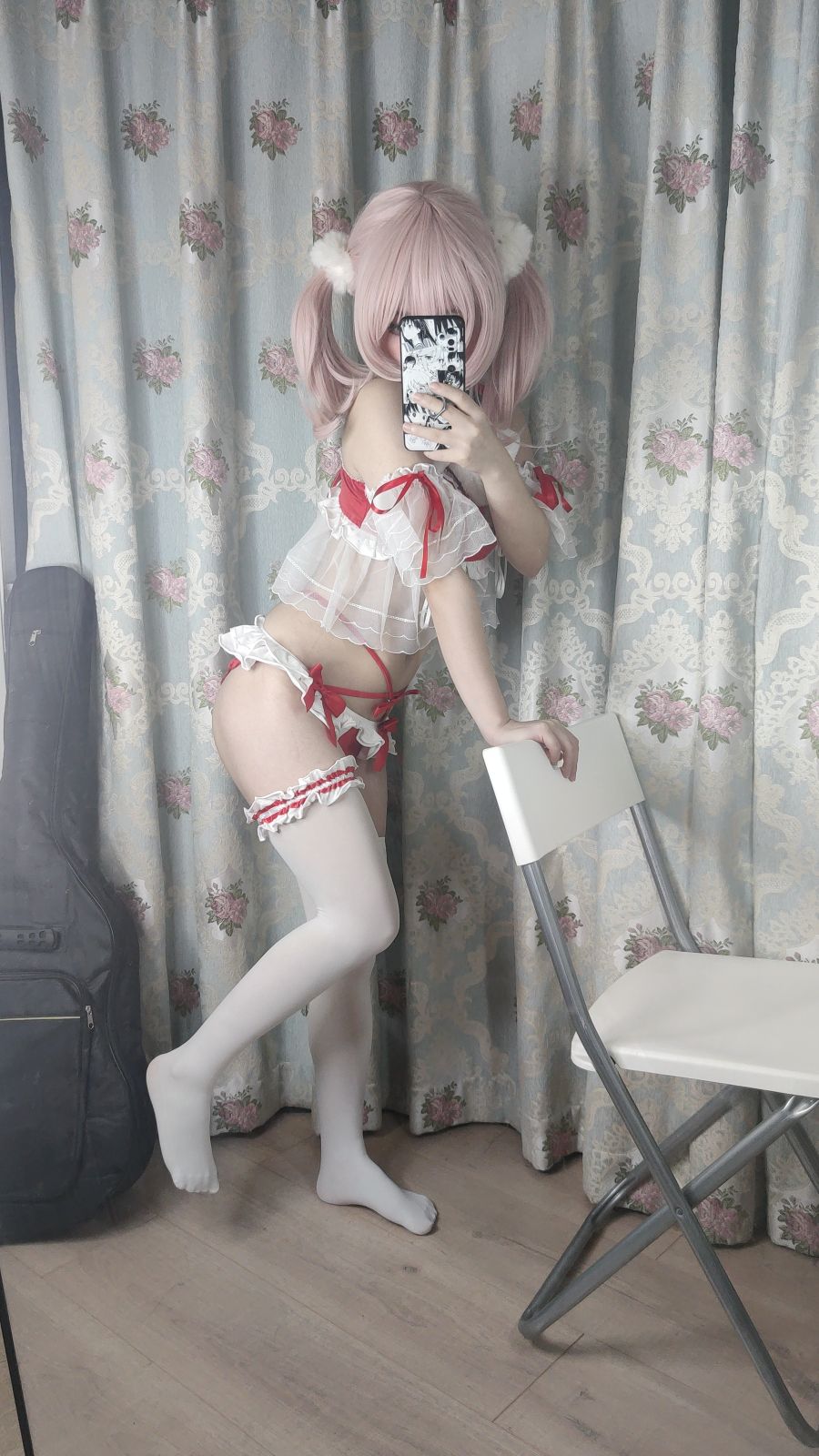 神沢永莉---平安夜红色分体式-04-03-2