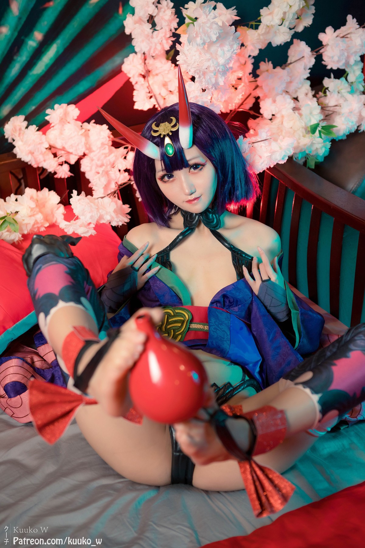 Cosplay-KuukoW-クー子-Shuten-Douji-03-07