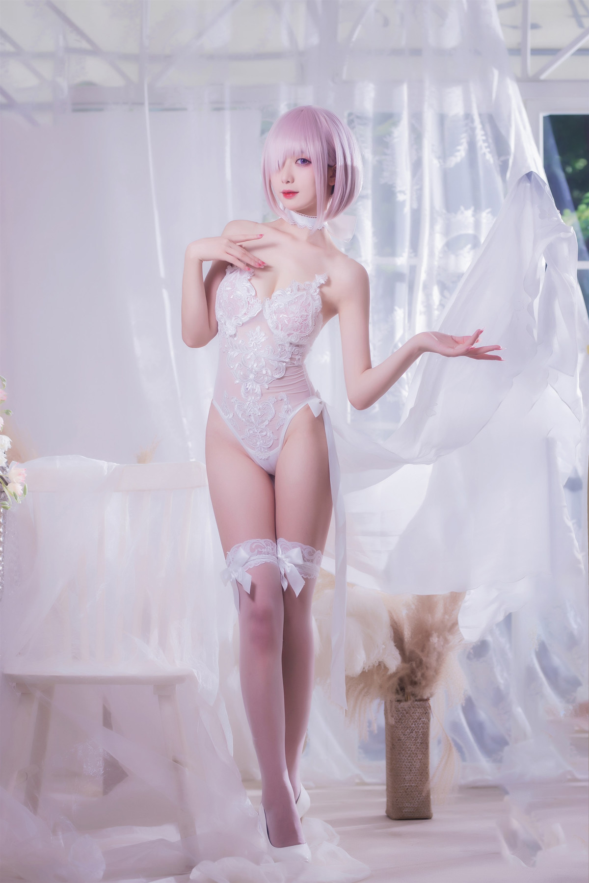 Cosplay-封疆疆v-婚纱玛修-01-19