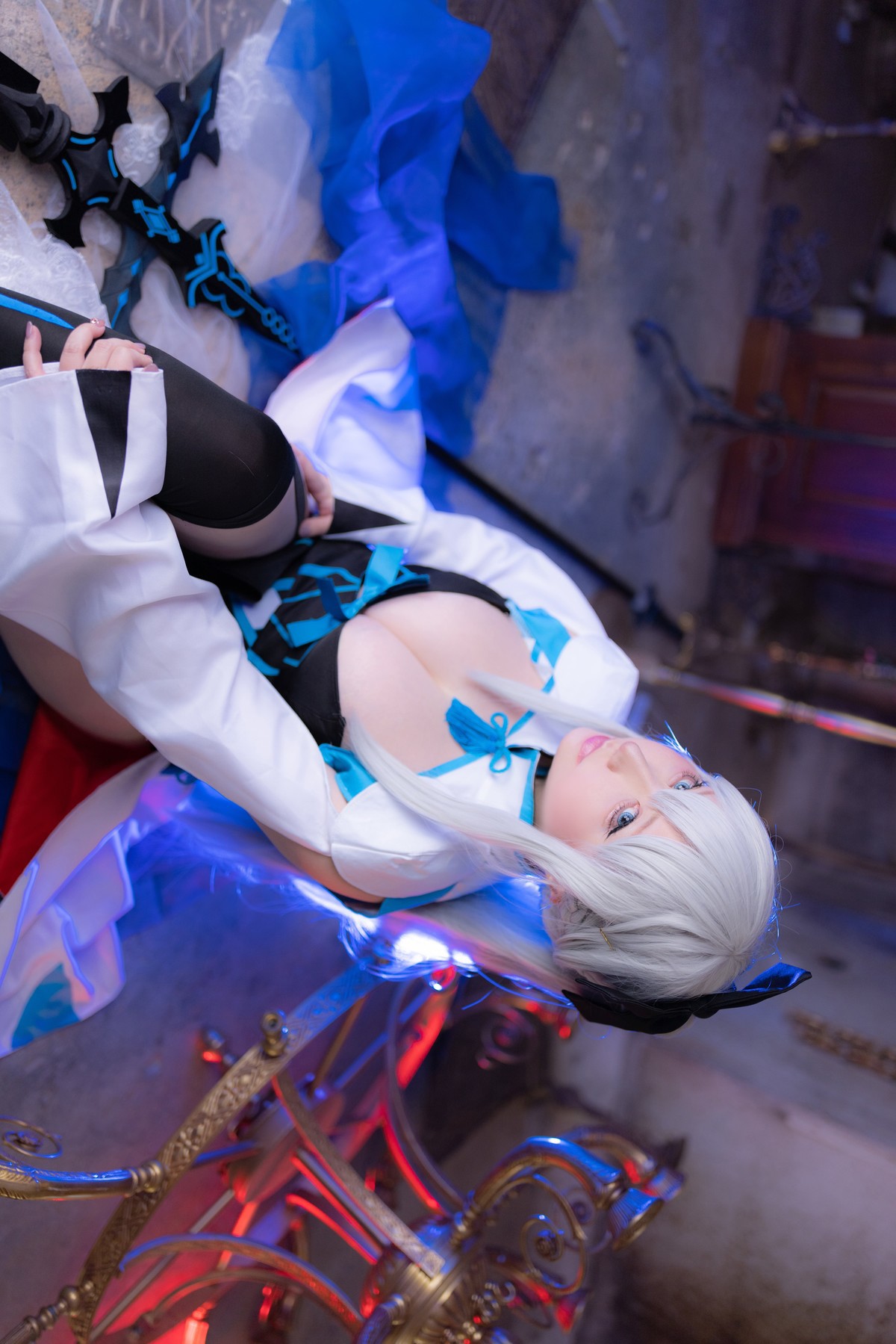 Cosplay-SAKUサク-Morgan-le-Fay-Set01-08-27